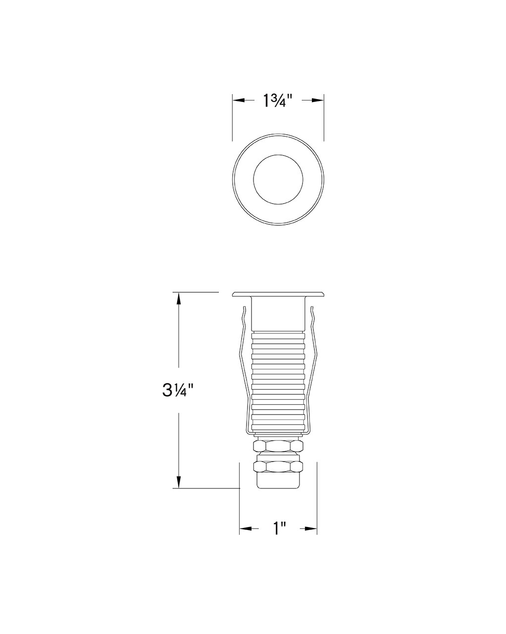 Hinkley 15074SSB Well-Lights - View #9