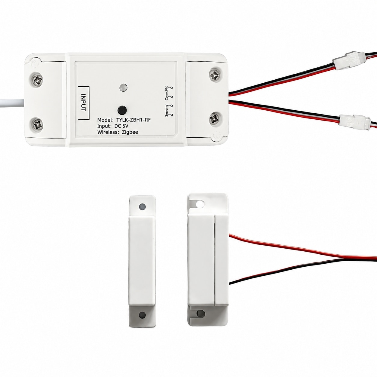Aoibox  Zigbee Smart Garage Door Opener Controller with Magnetic Sensor and Tuya Smart Life App Support