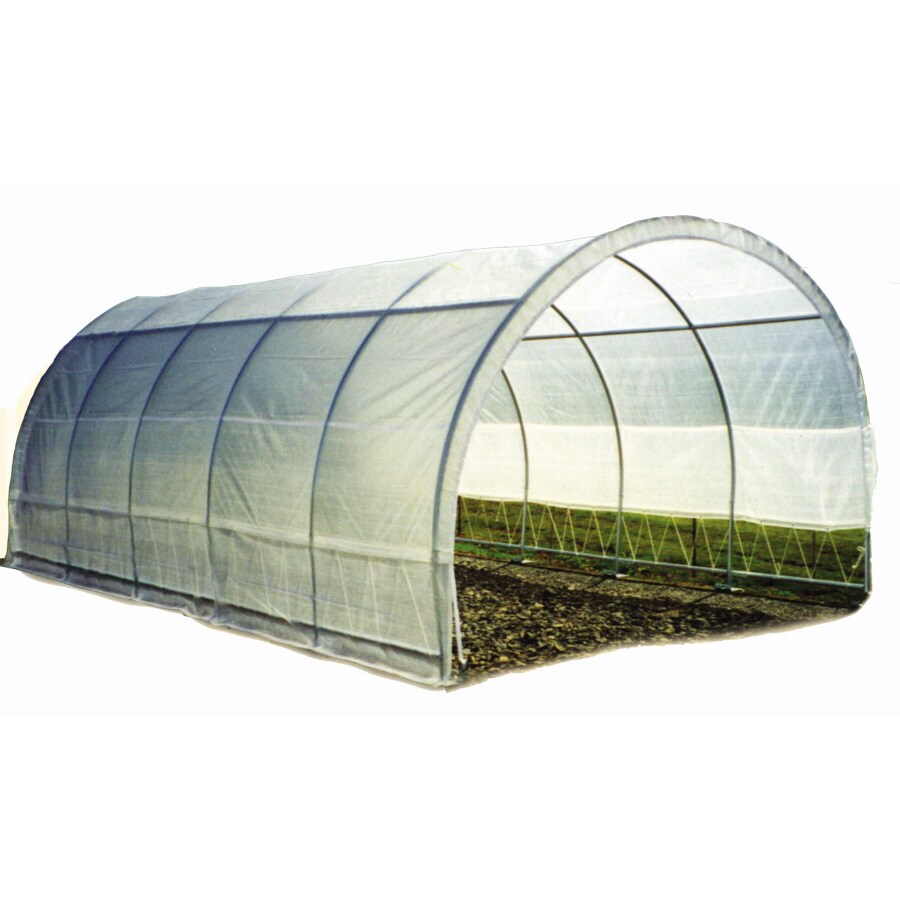 8W x 12L x 66H Screend Windows for Ventilation Zippered Door Greenhouse-Weatherguard Walk In Arched Top Garden Hot House Fully Enclosed Mid Size Greenhouse for Backyards or Large Decks and Patios 