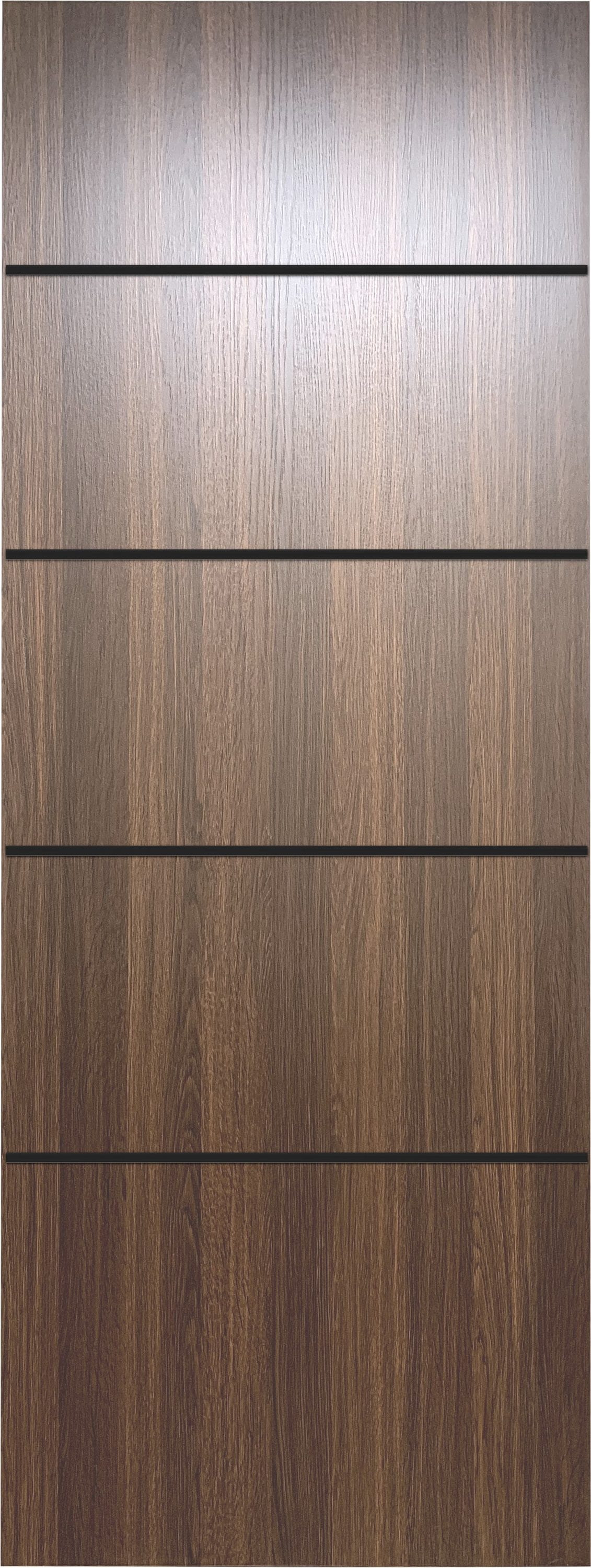 Valusso Design VD123823 Naples 24-in x 80-in Whiskey Oak Flush Textured Hollow core Prefinished Pine Wood Slab Door