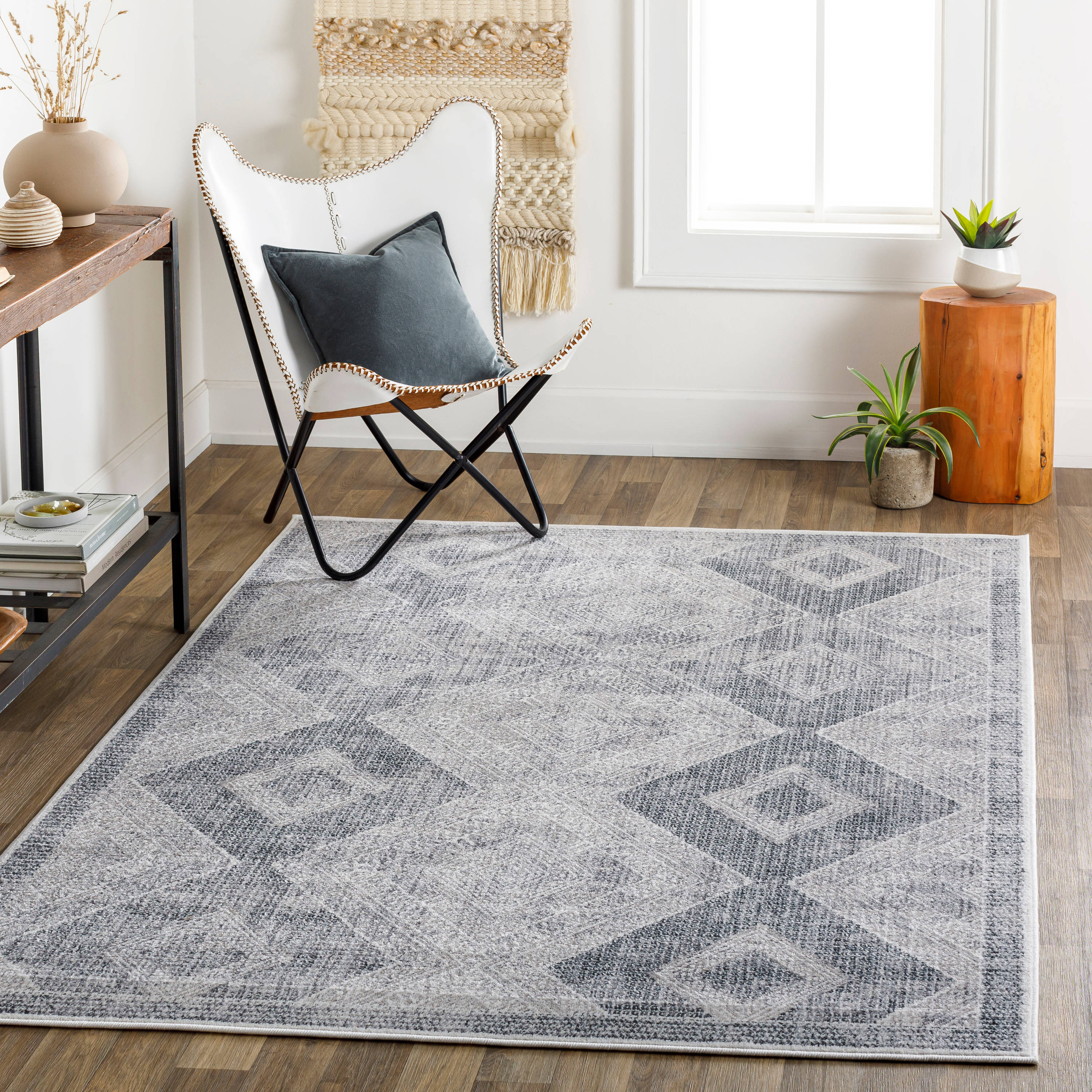 Artistic Weavers ALC2312-71010 Alice 8 X 10 (ft) Grey Indoor Geometric Global Area Rug
