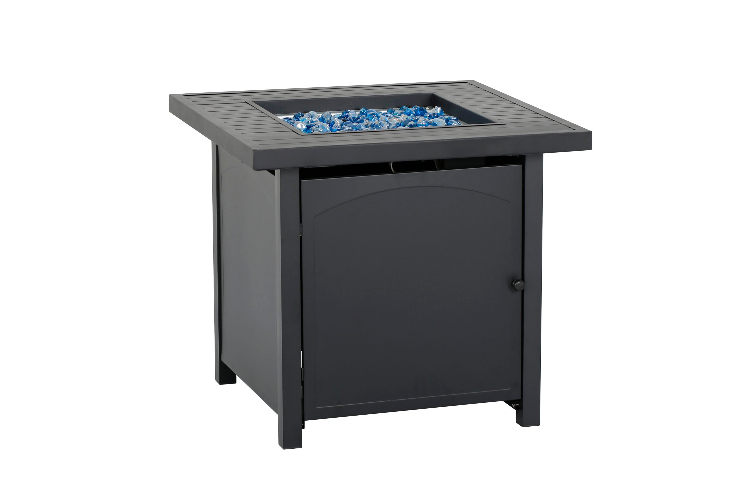 HEATMAXX SRGF11626X 50000 -BTU Black Steel Liquid propane Outdoor Fireplace