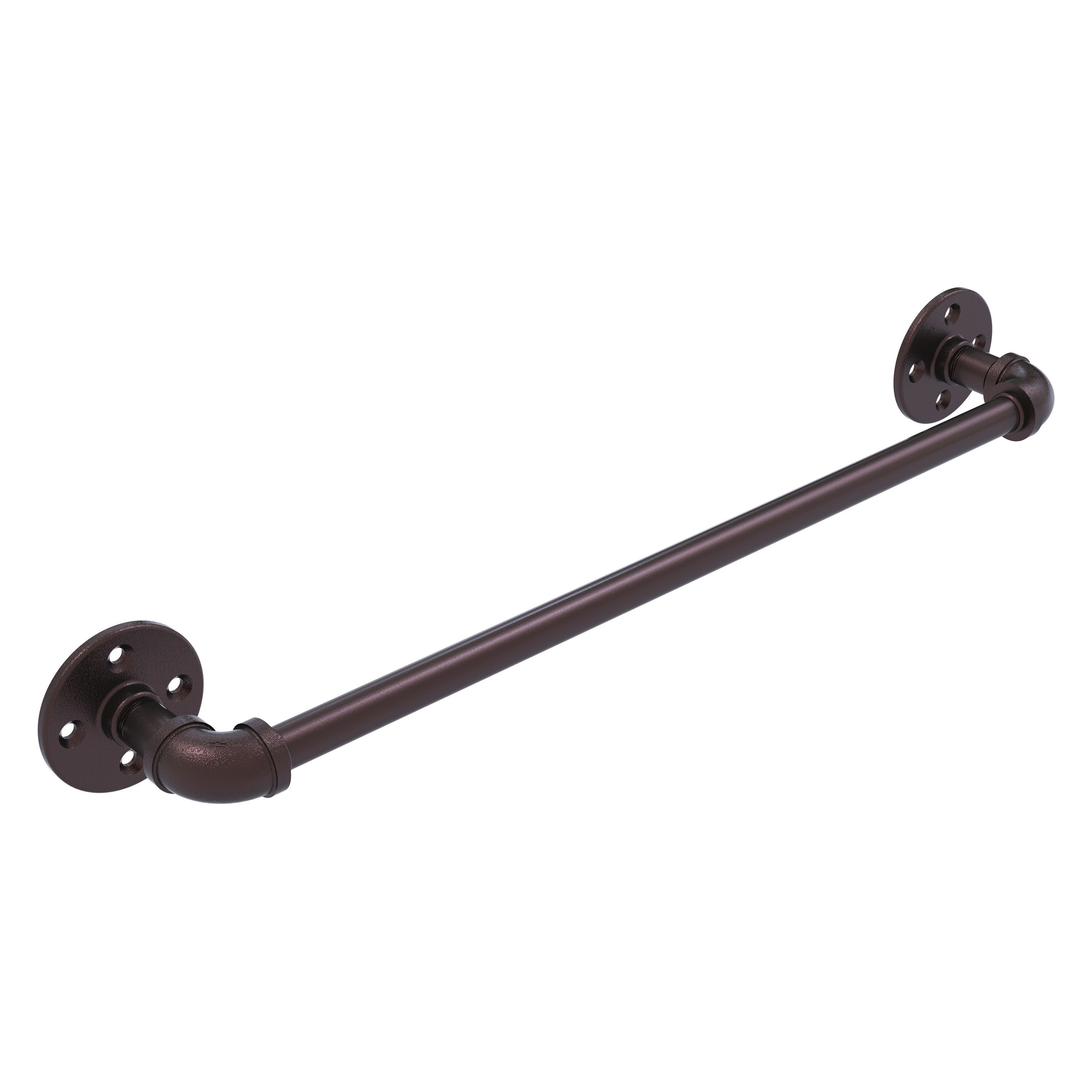 Allied Brass P-200-36-TB-ABZ Pipeline 36-in Antique Bronze Wall mount Single Towel Bar