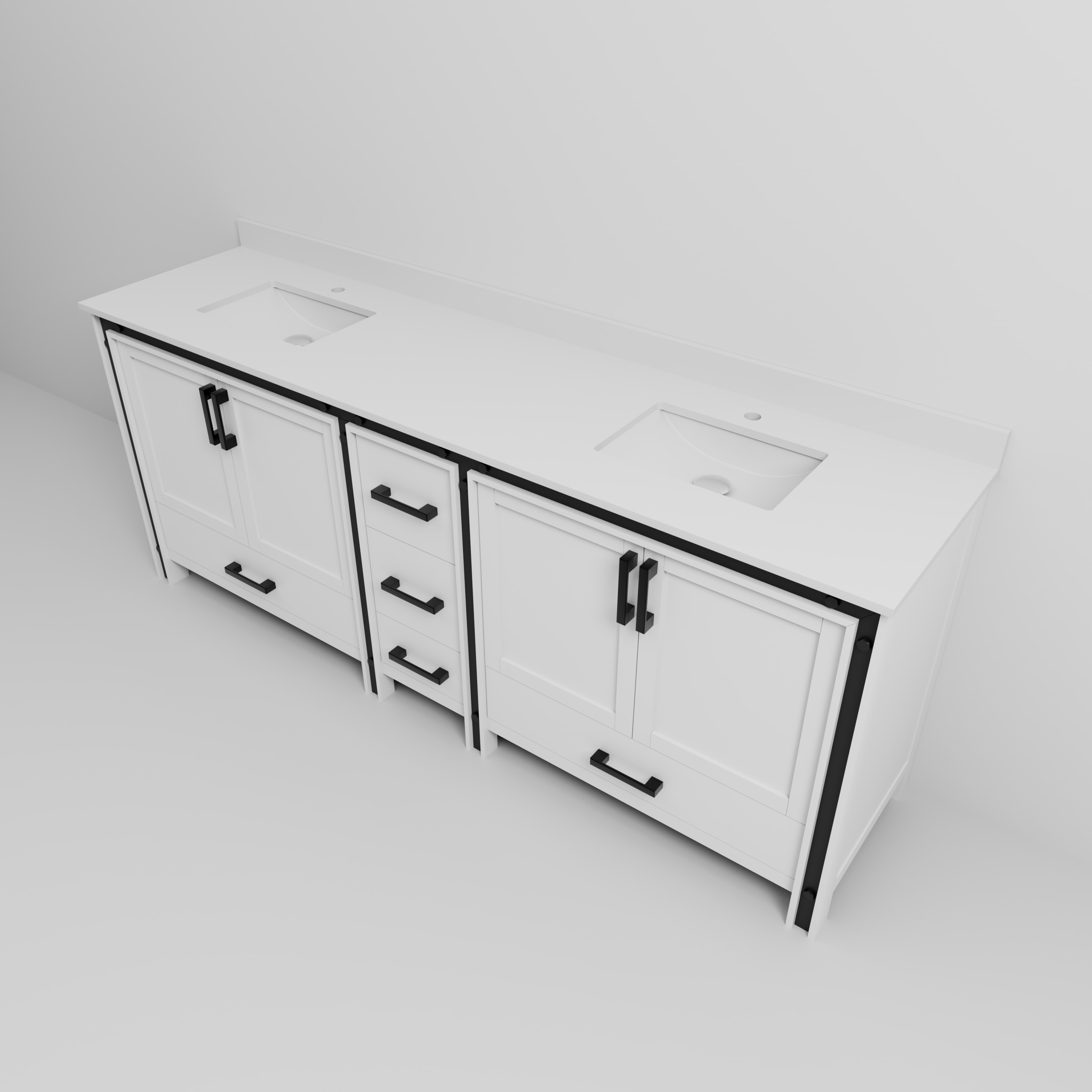 Lexora LVZV84DA200 Bath-Vanity-Combo - View #12