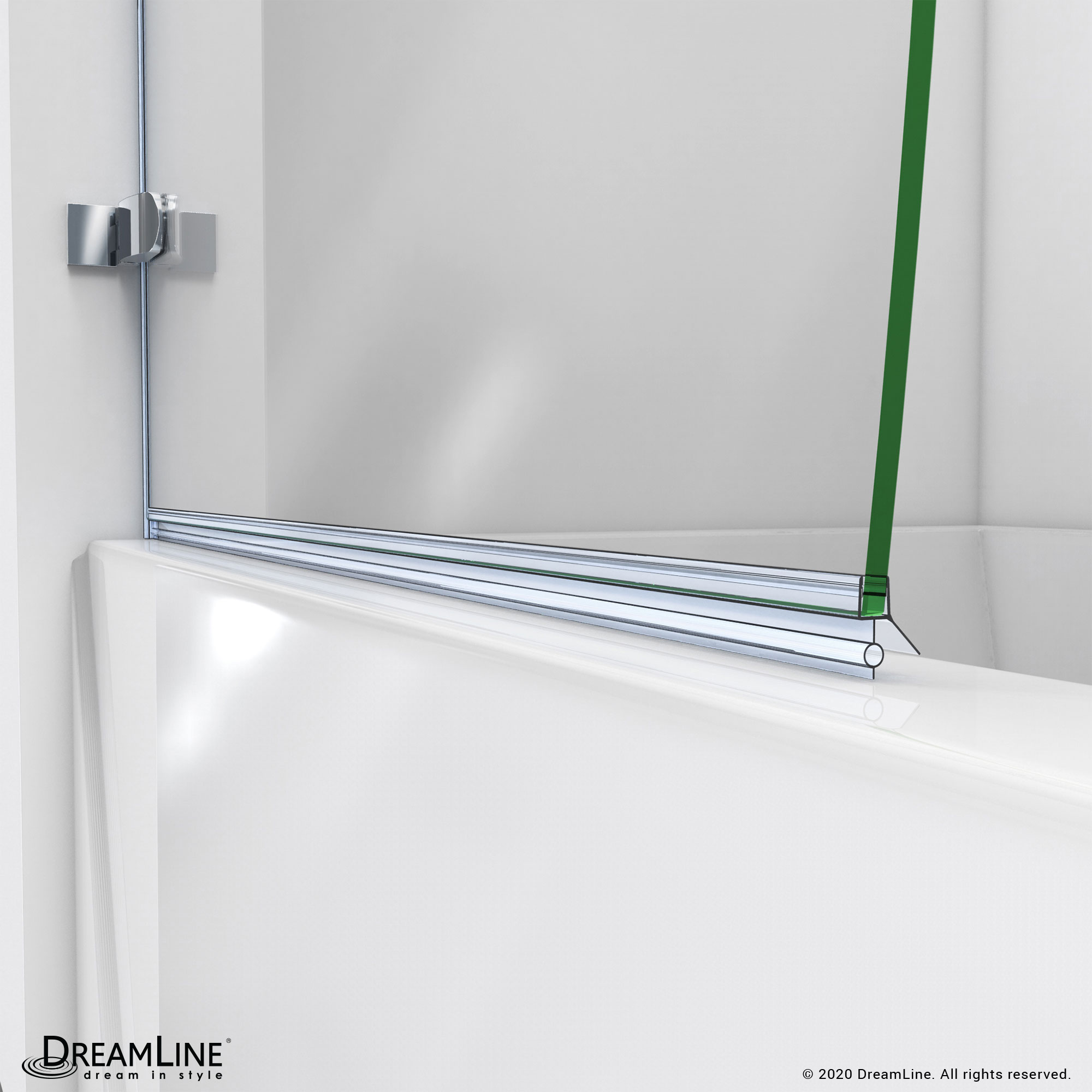 DreamLine SHDR-3534586-RT-01 Bathtub-Doors - View #5