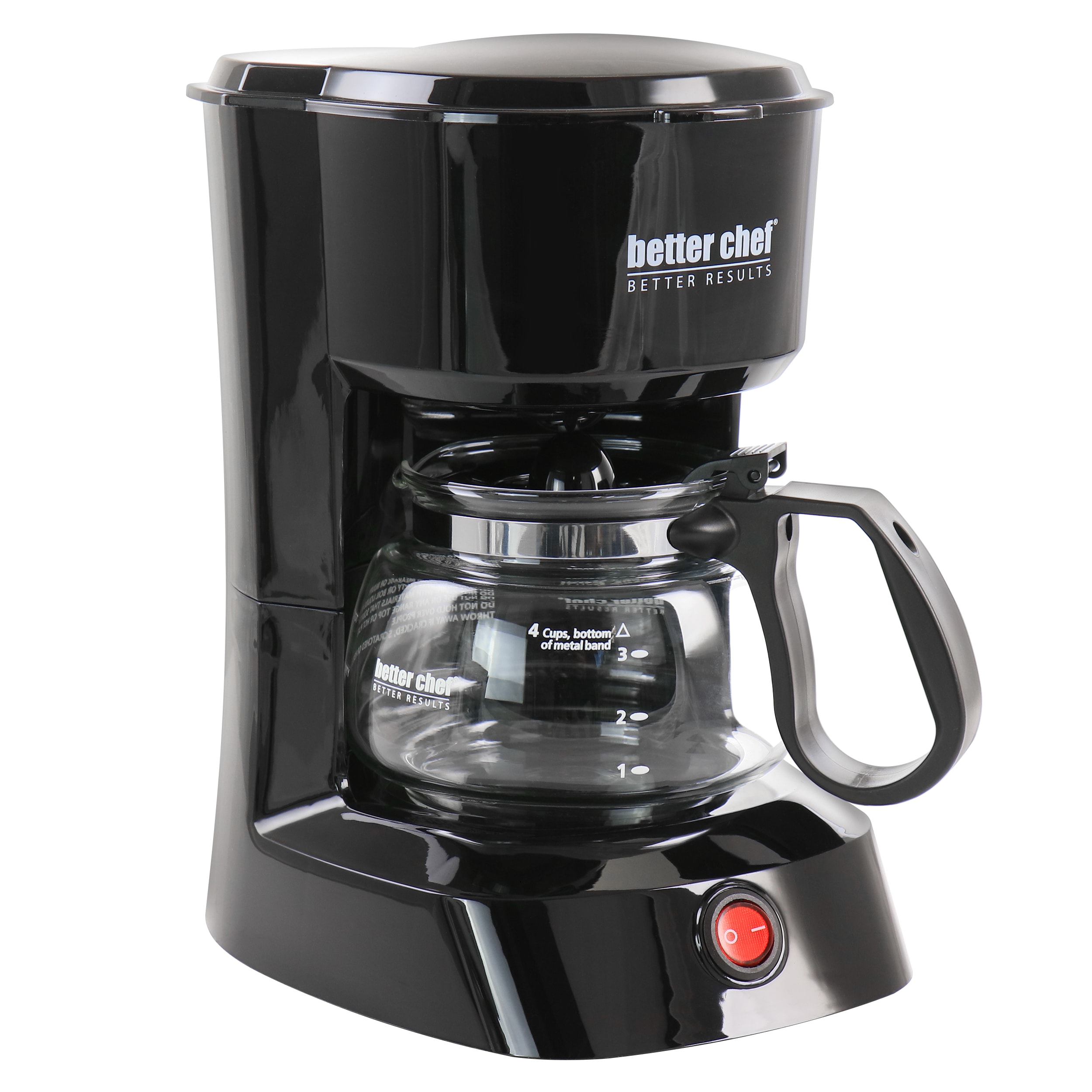 4Cup Coffee Maker with Auto Shut off Small Drip Coffeemaker Compact Coffee  Pot .