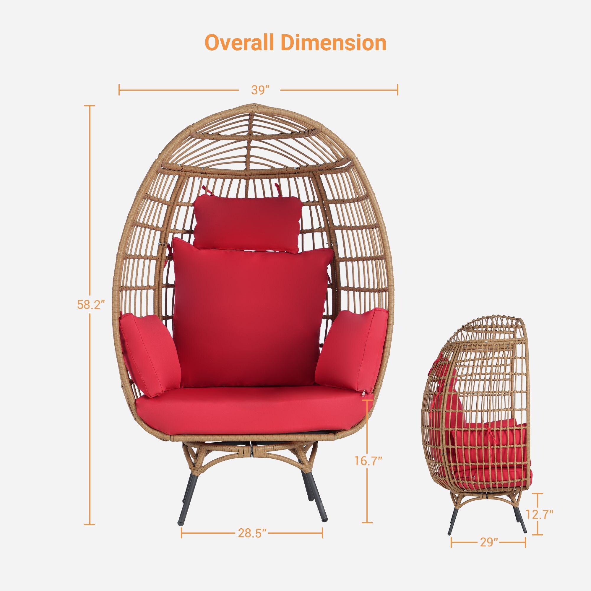SANSTAR L-RJDC67RD-BB Patio-Chairs - View #3