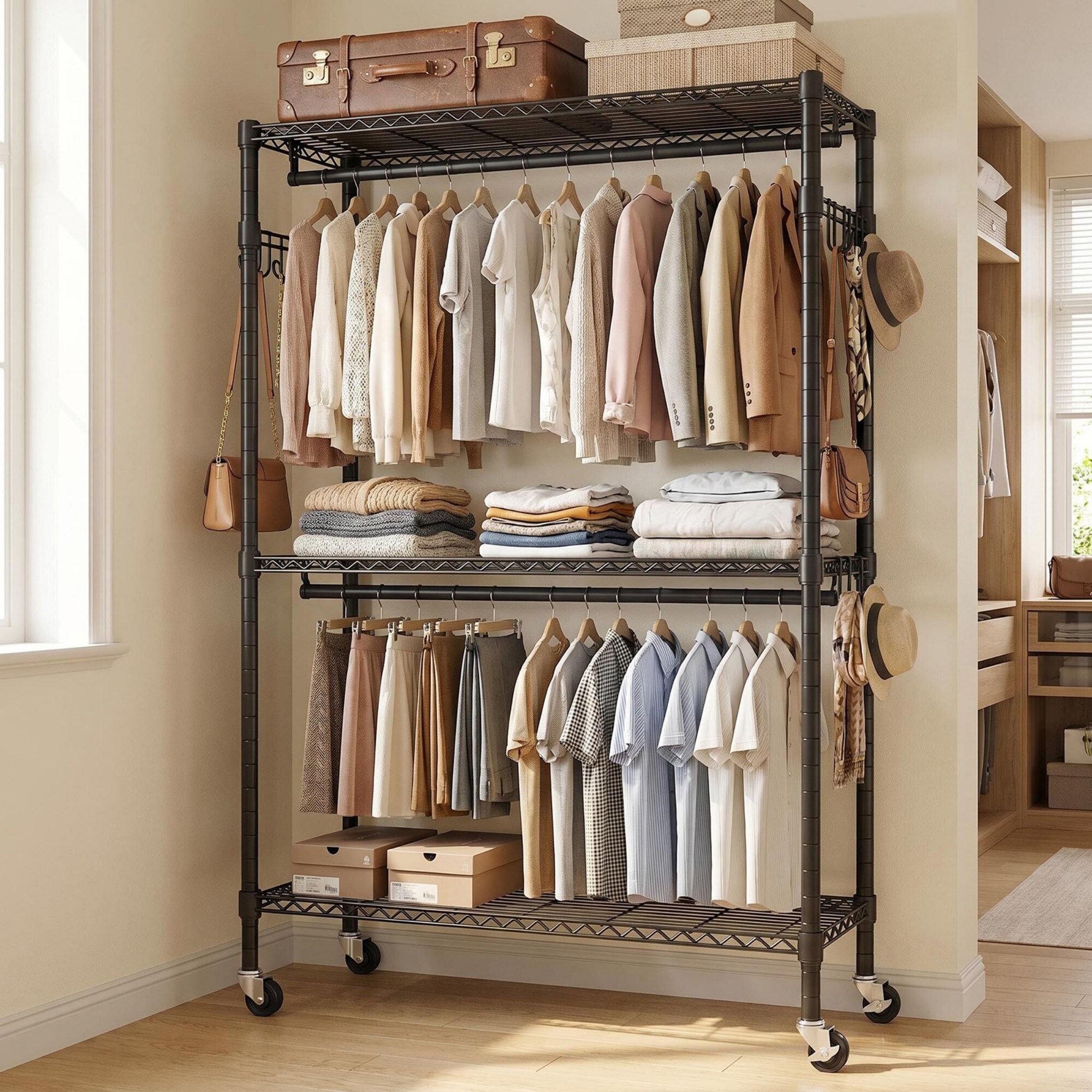YOSIMFUR DJYC-W3204P504601 Garment-Racks - View #4