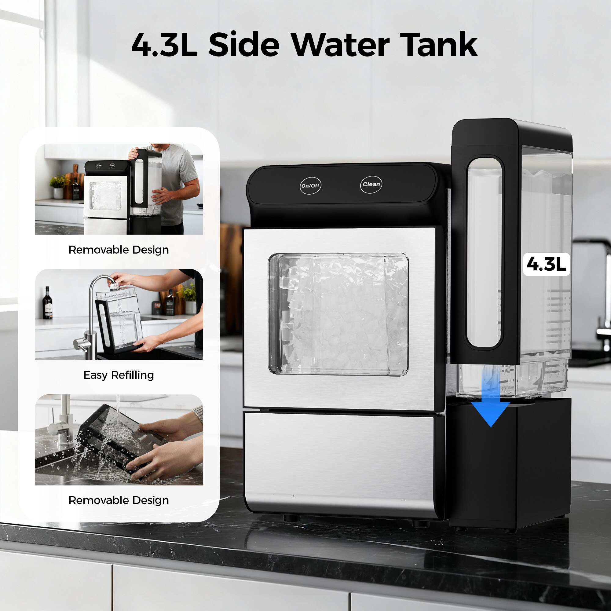 SIMZLIFE IM025-NBS-S-LS-SC Ice-Makers - View #5