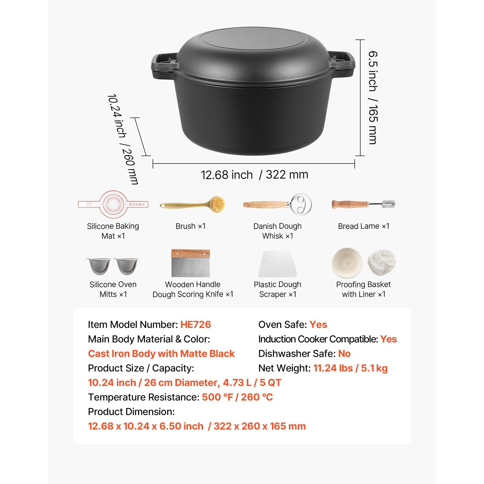 Mecale YAS-Q9BVYS Stock-Pots - View #3