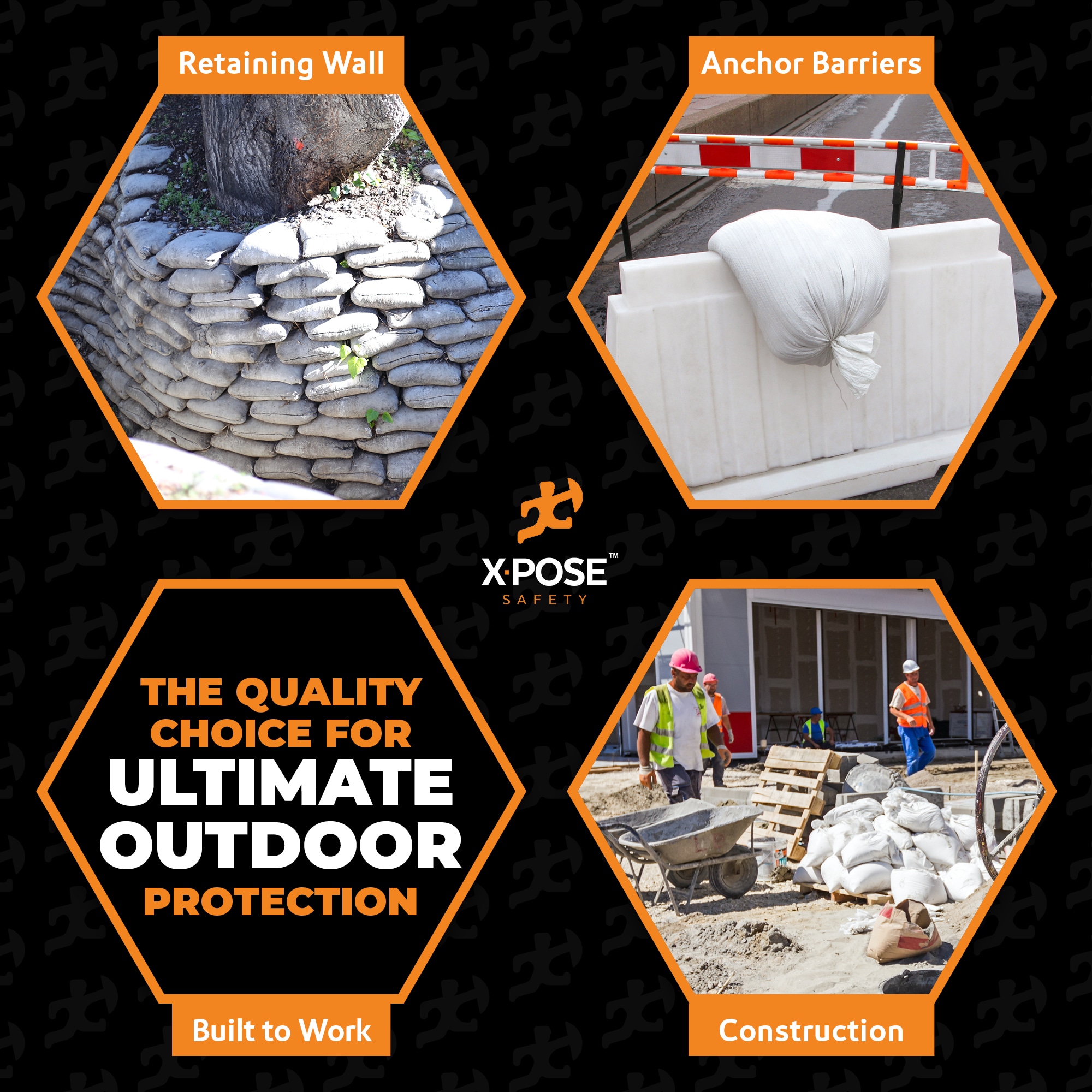 XPOSE SAFETY SBW-1426-10-X Sand-Bags - View #7
