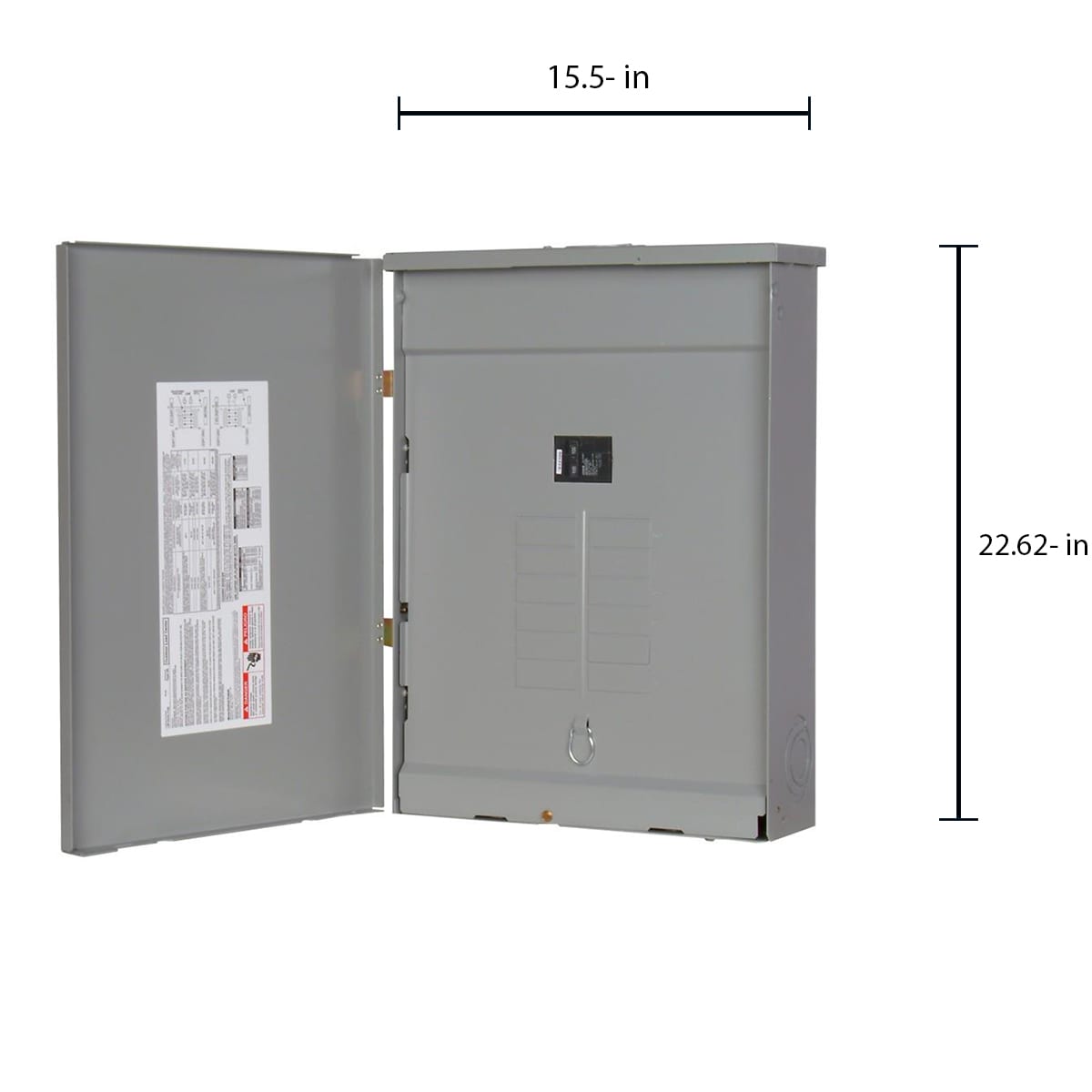 Square D QO 200-Amp 42-Spaces 42-Circuit Indoor Convertible Main Breaker  Panel Plug-on Neutral Load Center (Value Pack)