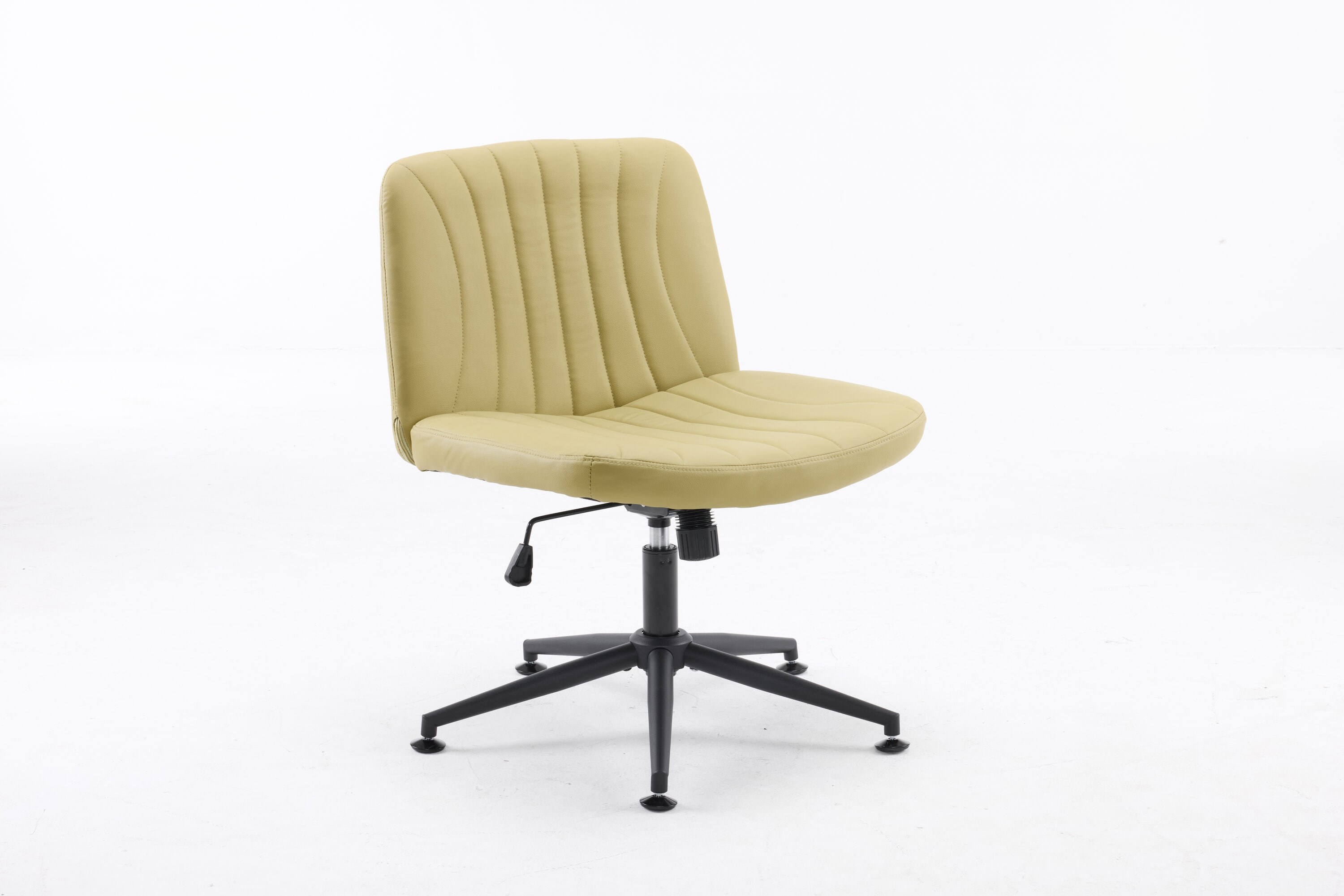 Outopee LO1G98000550 Avocado Green Contemporary Ergonomic Adjustable Height Swivel Foam Desk Chair