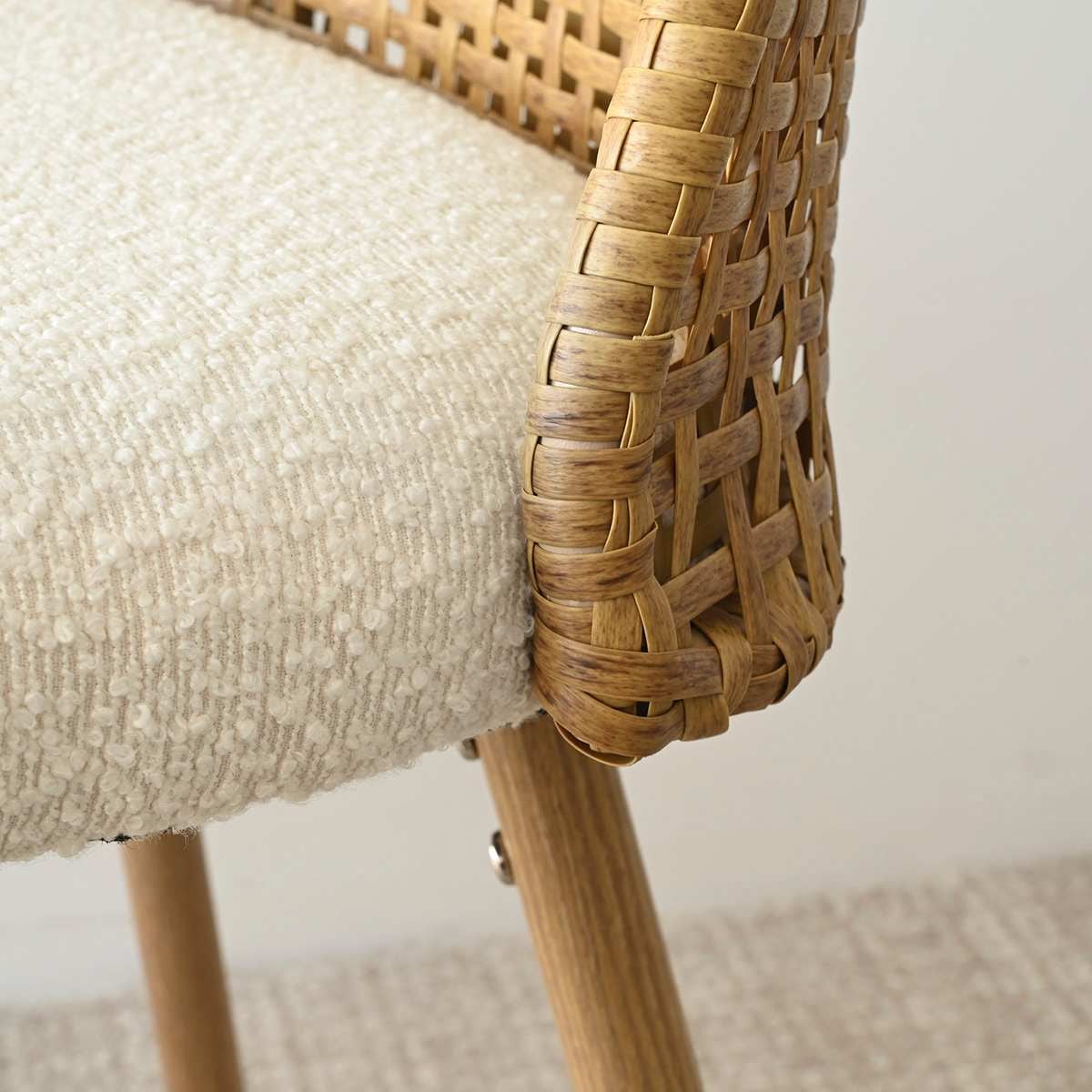 Maison Boucle NICE-MIDBAR-OAK-6 stools - View #8