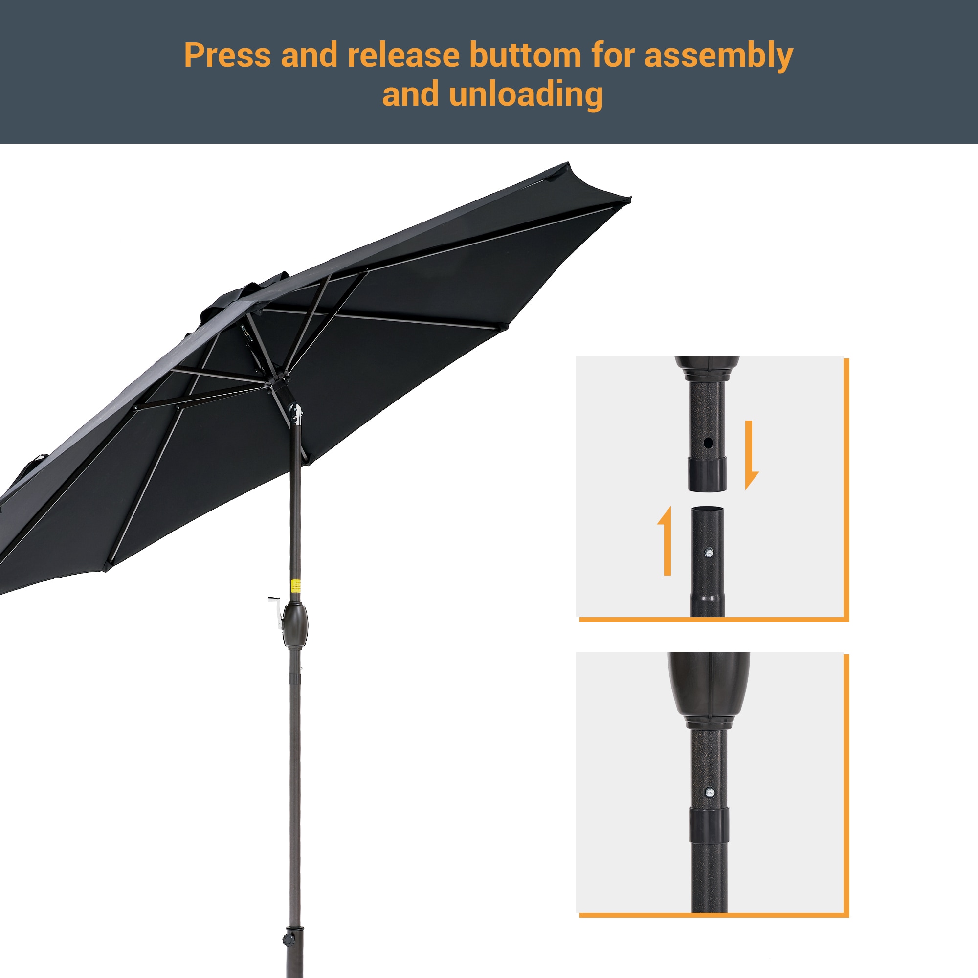 ACEGOSES LW-280BK Umbrellas-2 - View #5