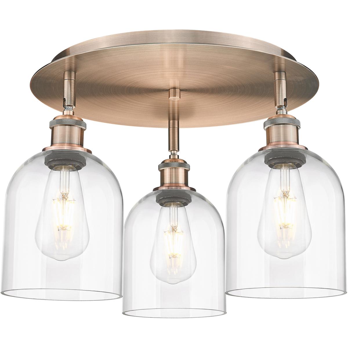 Innovations Lighting 516-3C-AC-G558-6CL 516-3C-AC-G558-6CL Ballston Bella Flush Mount