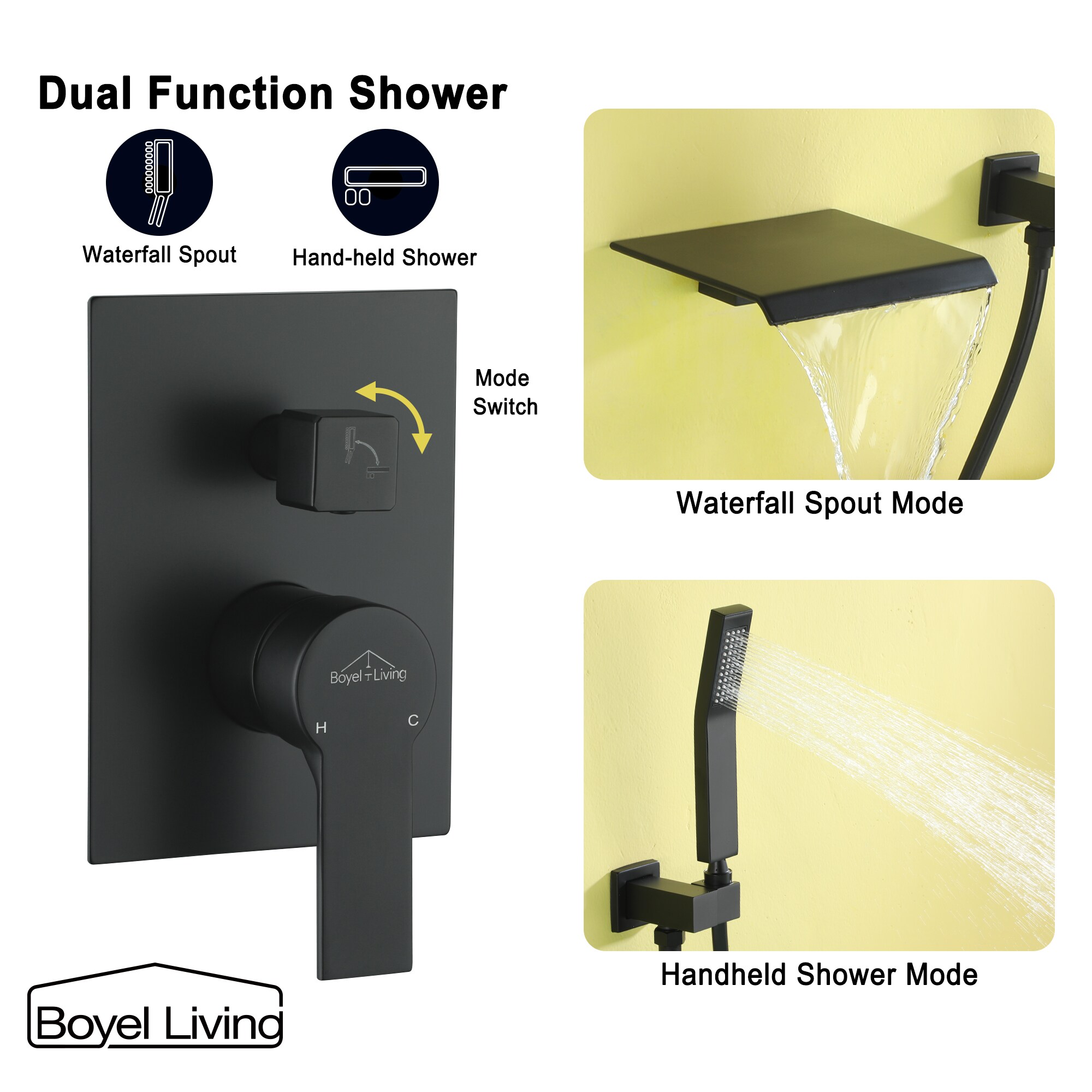 Clihome CSMD-BS880-21B Roman-Tub-Faucets - View #6