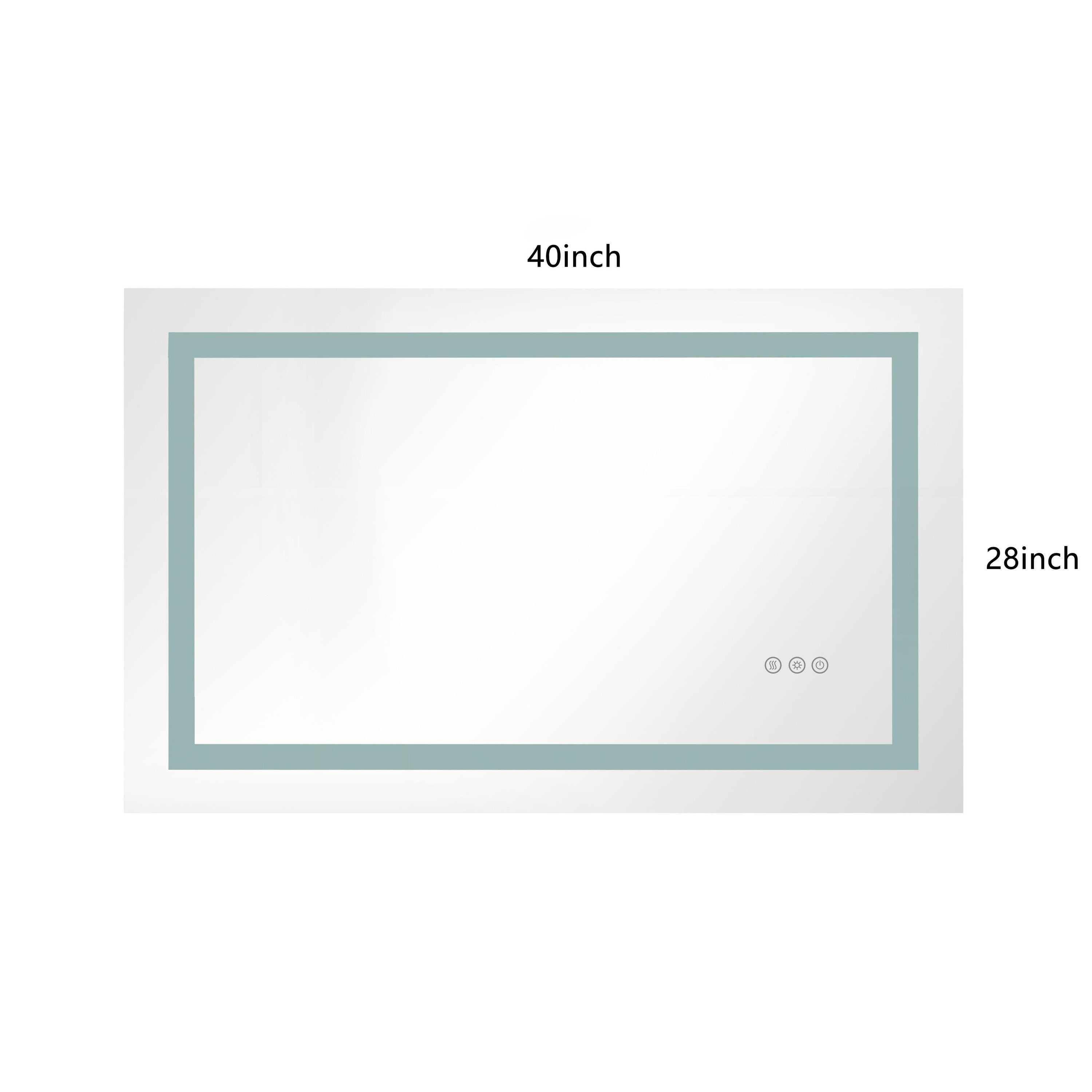 Bayfeve BF-77828-MIR Framed-Bath-Mirrors - View #2