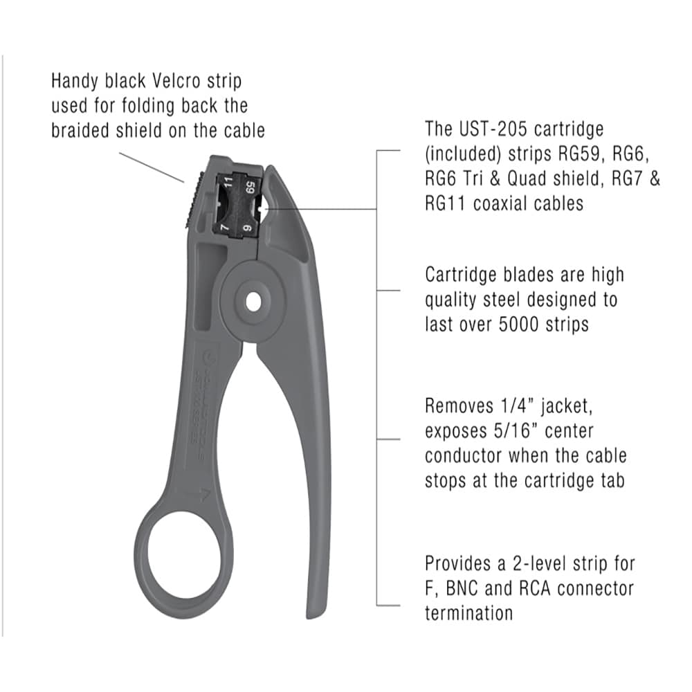 Jonard Tools UST-100 Wire-Strippers-Crimpers-Cutters - View #2