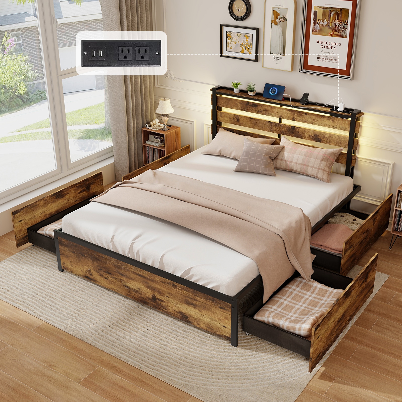 Slickblue D-CO-Q-FC99601UH beds - View #4