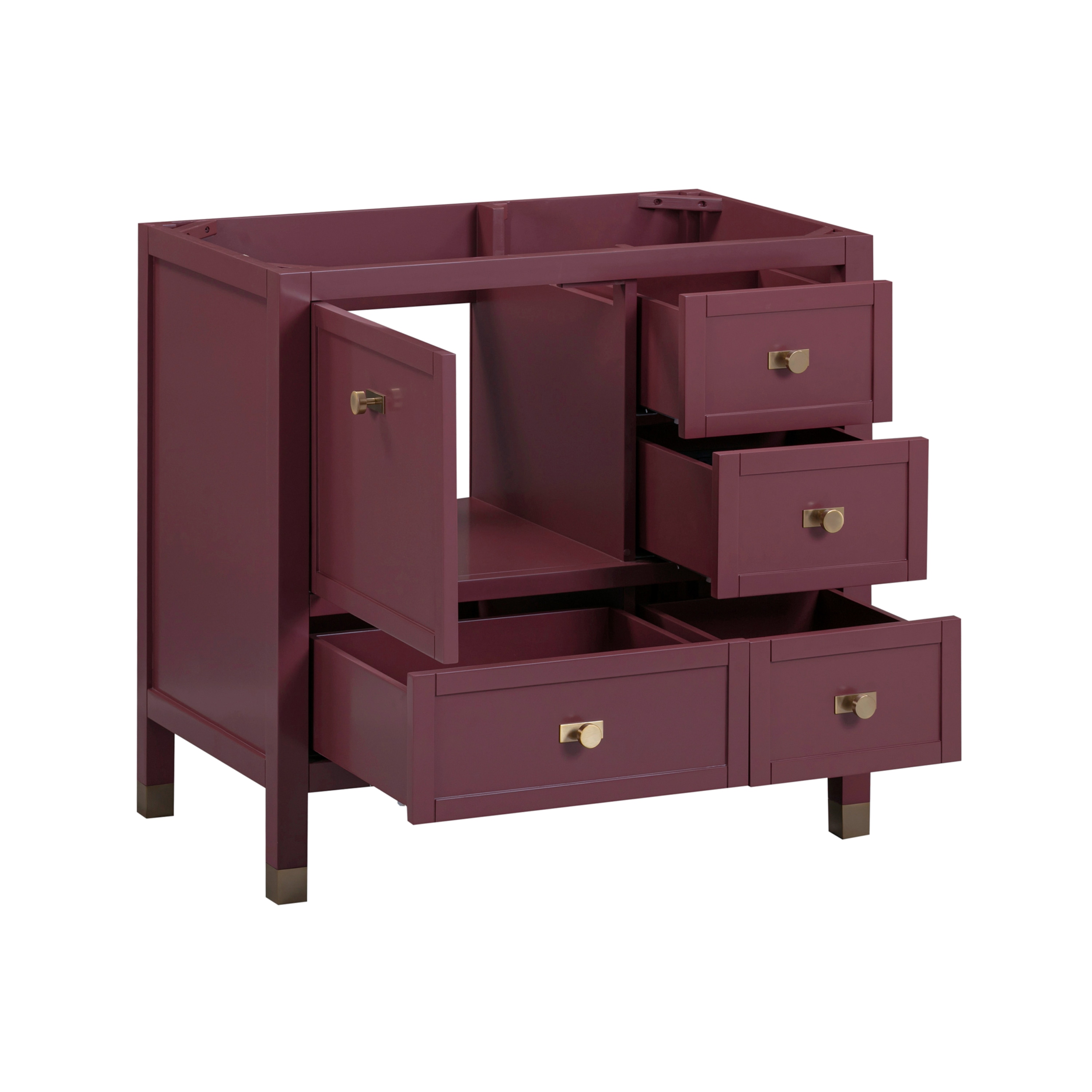 Avanity ALANA-VS37-BR-AL Bath-Vanity-Combo - View #4