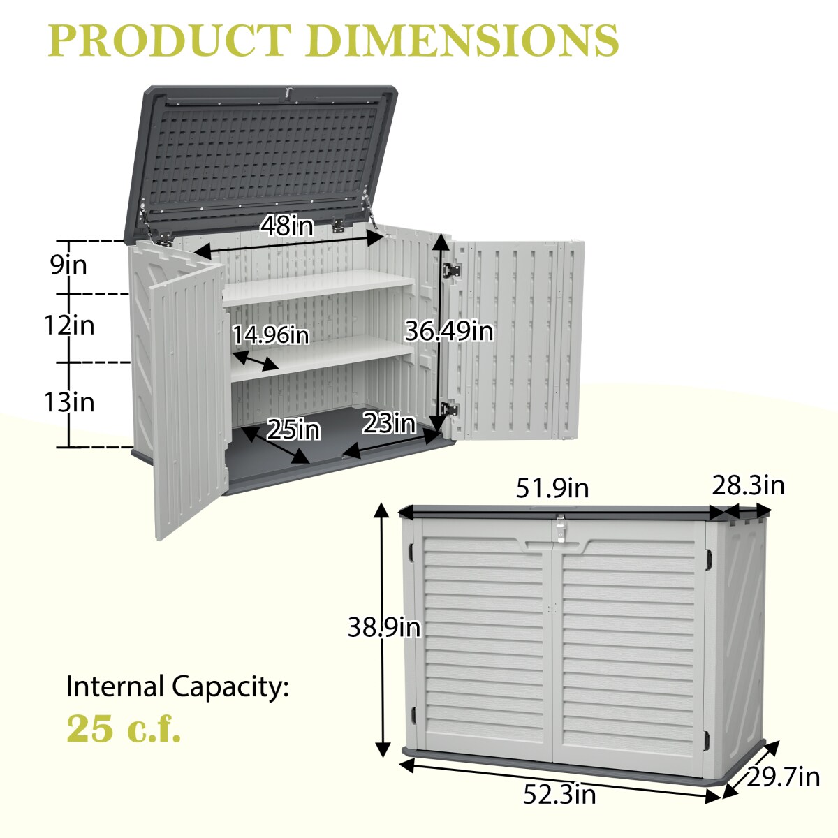 Streamdale Furniture W2505S00083 Deck-Boxes - View #2