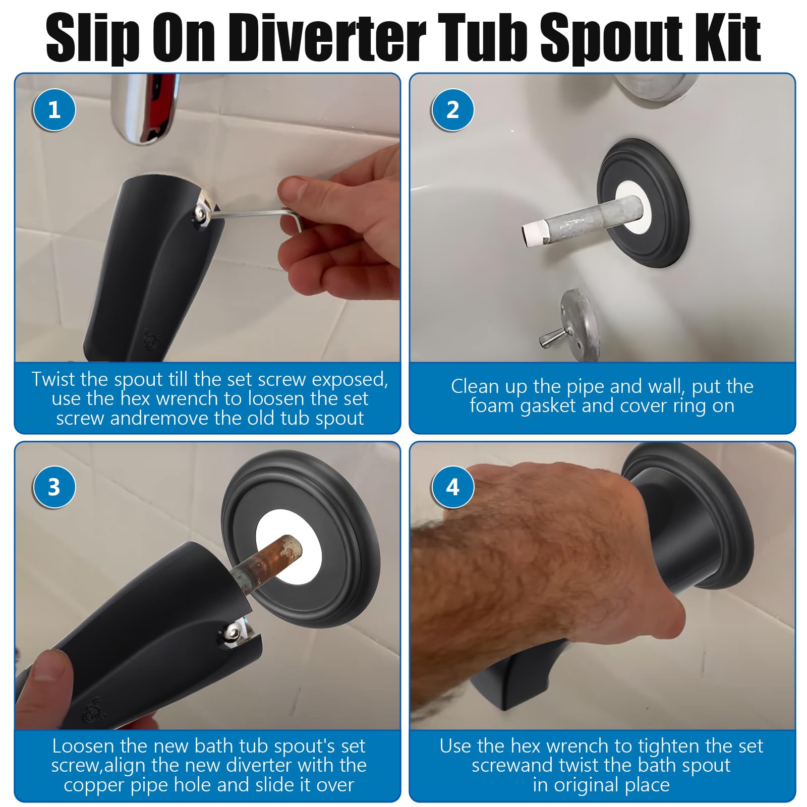 Numhew NHBEN27309 Tub-Spout - View #6