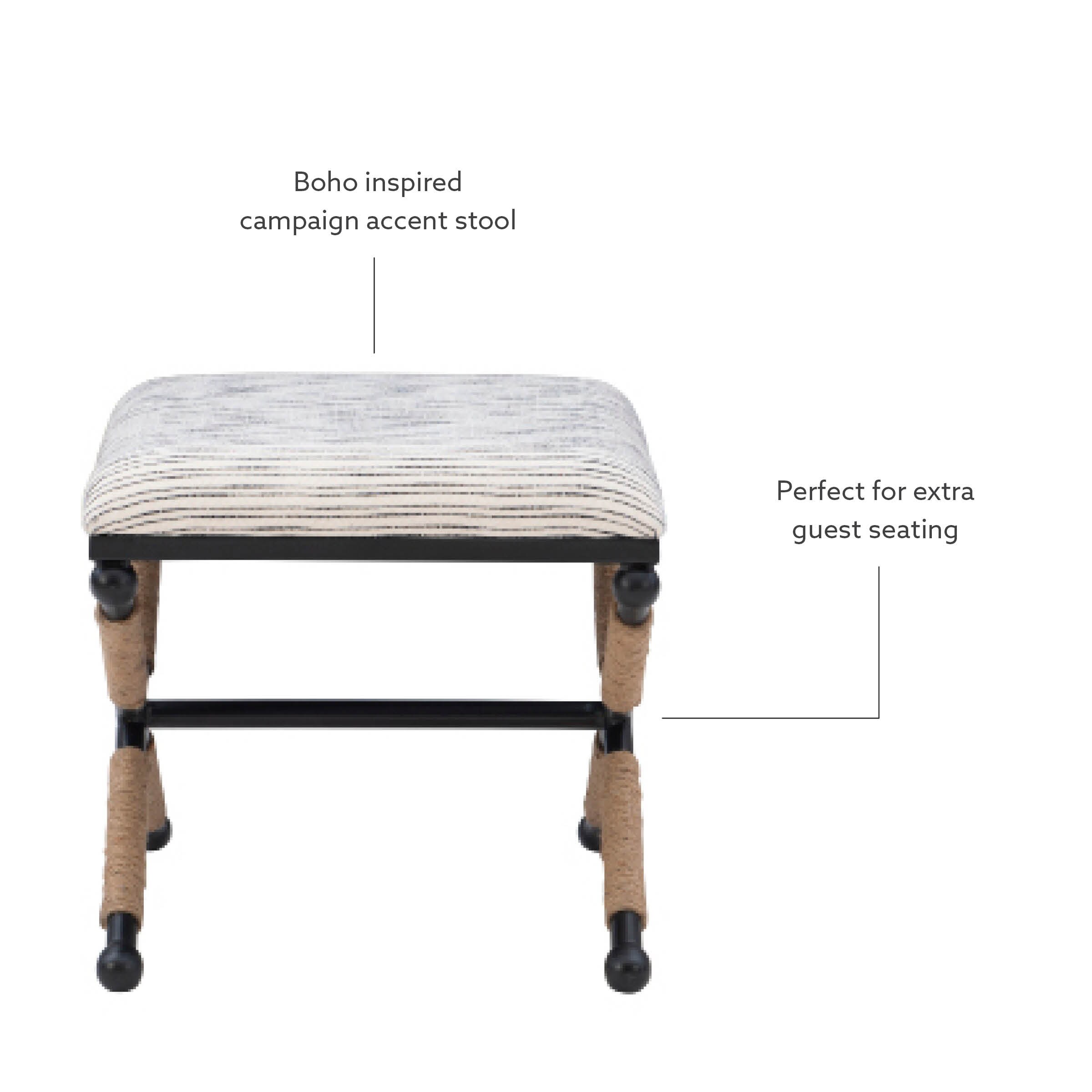 Linon BH166STRIPE1ASU bench - View #15