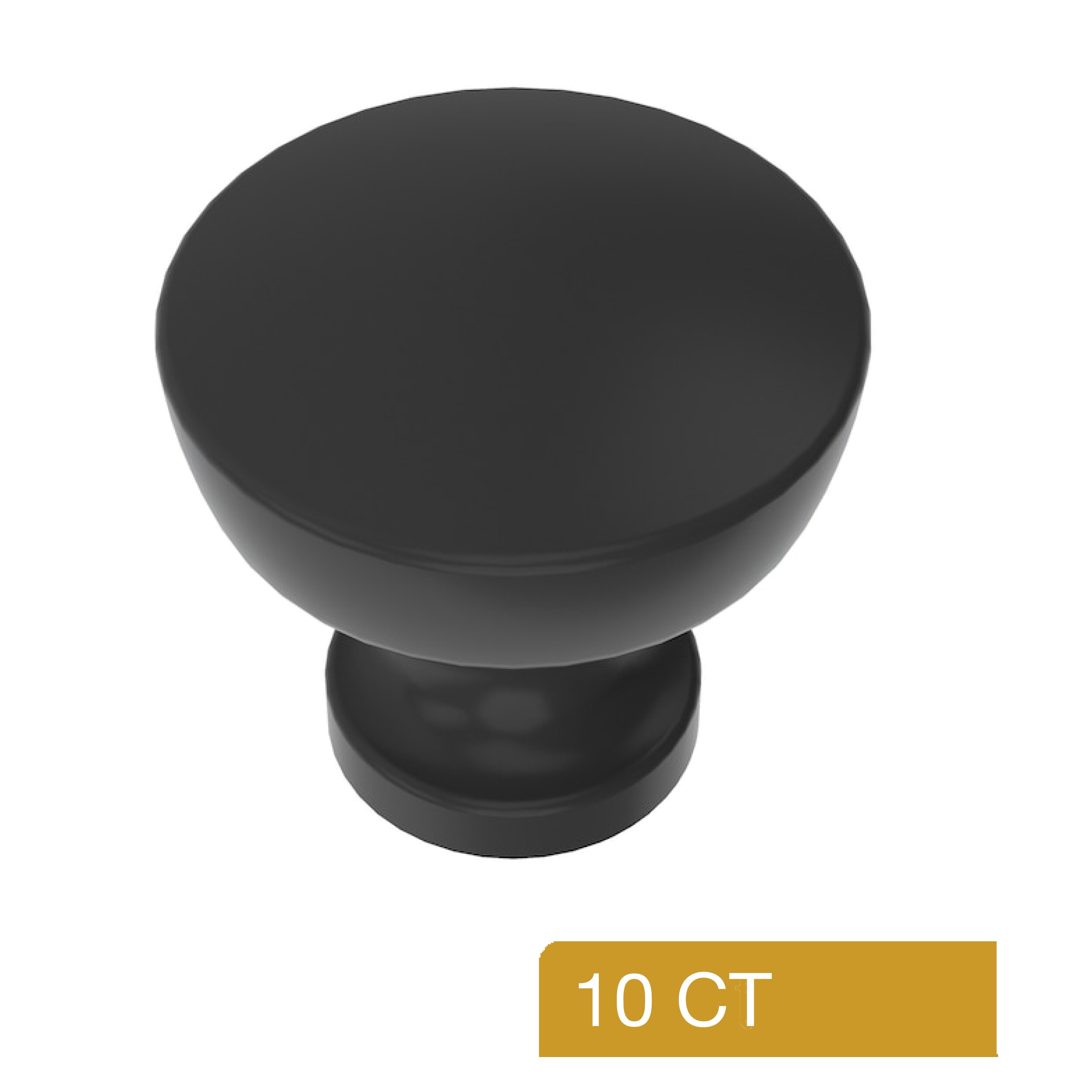 Style Selections DMZ-11362-MB-10PK Cabinet-Knobs - View #2