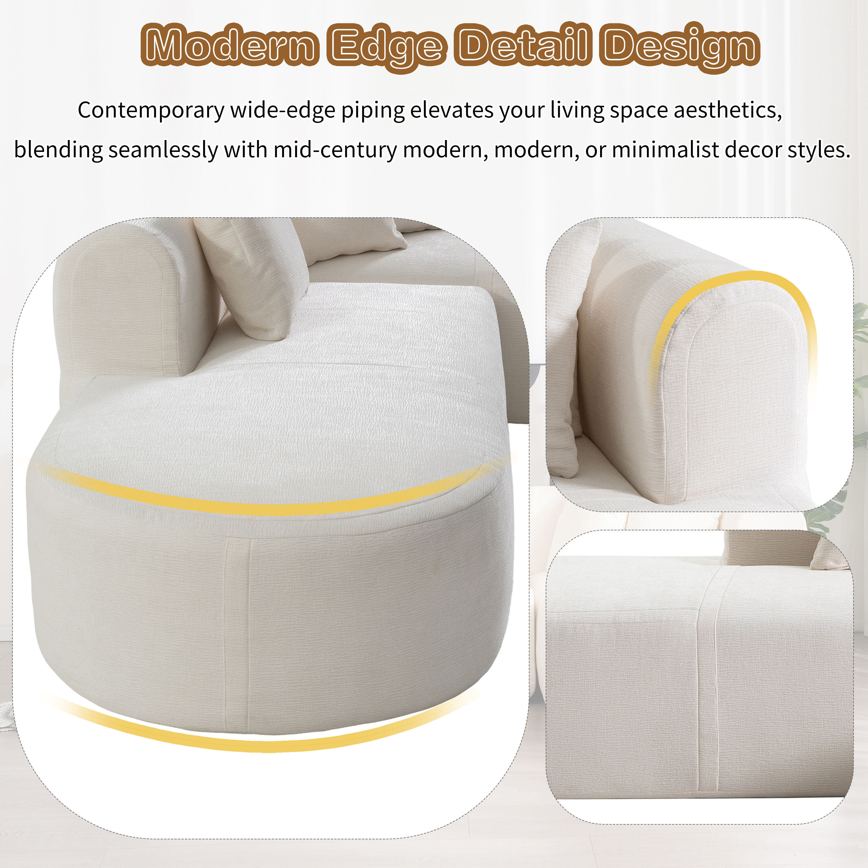 ModernLuxe N760S0000039A Sofas-Loveseats - View #4