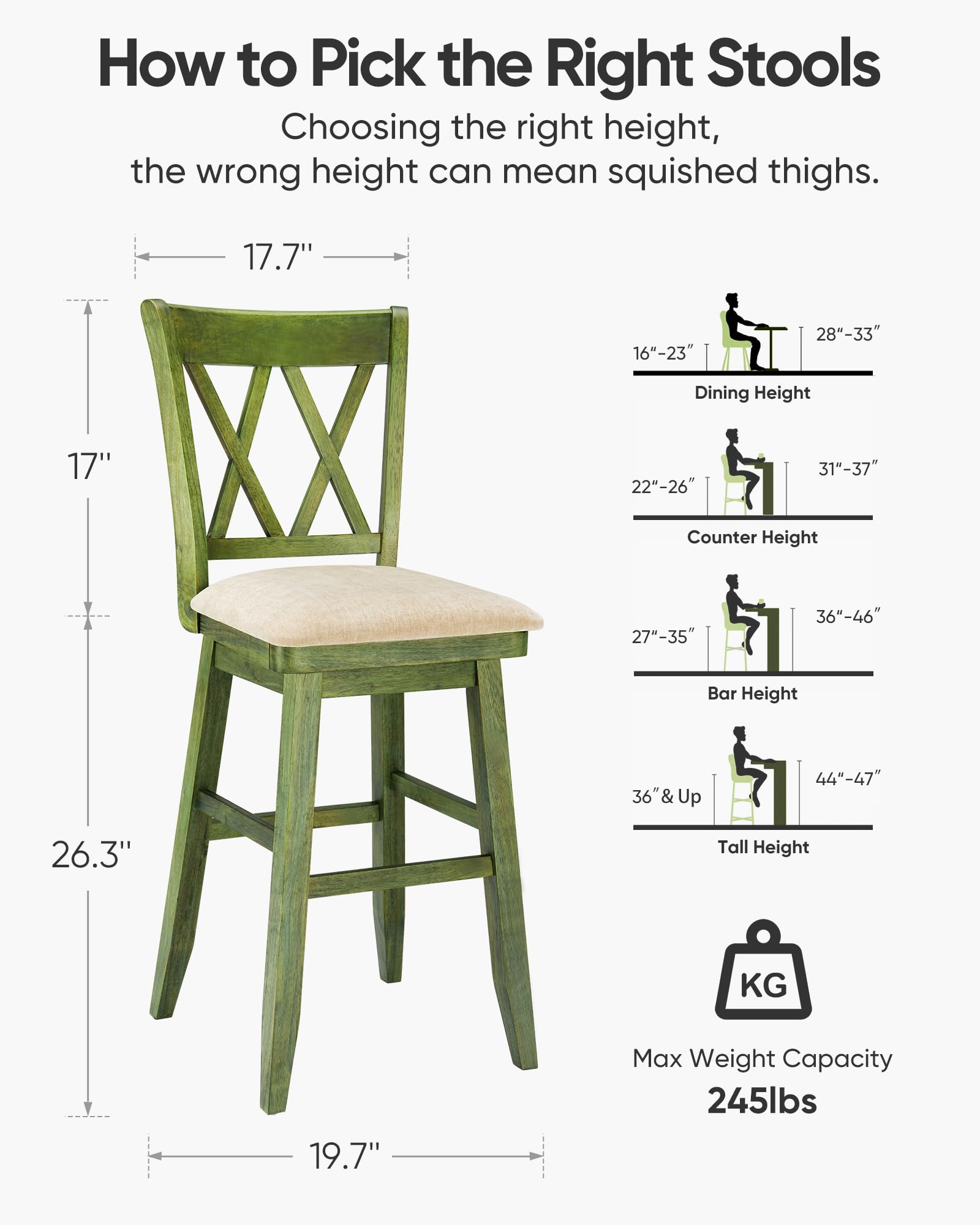 LTMATE LSA0034-SAG26 stools - View #2