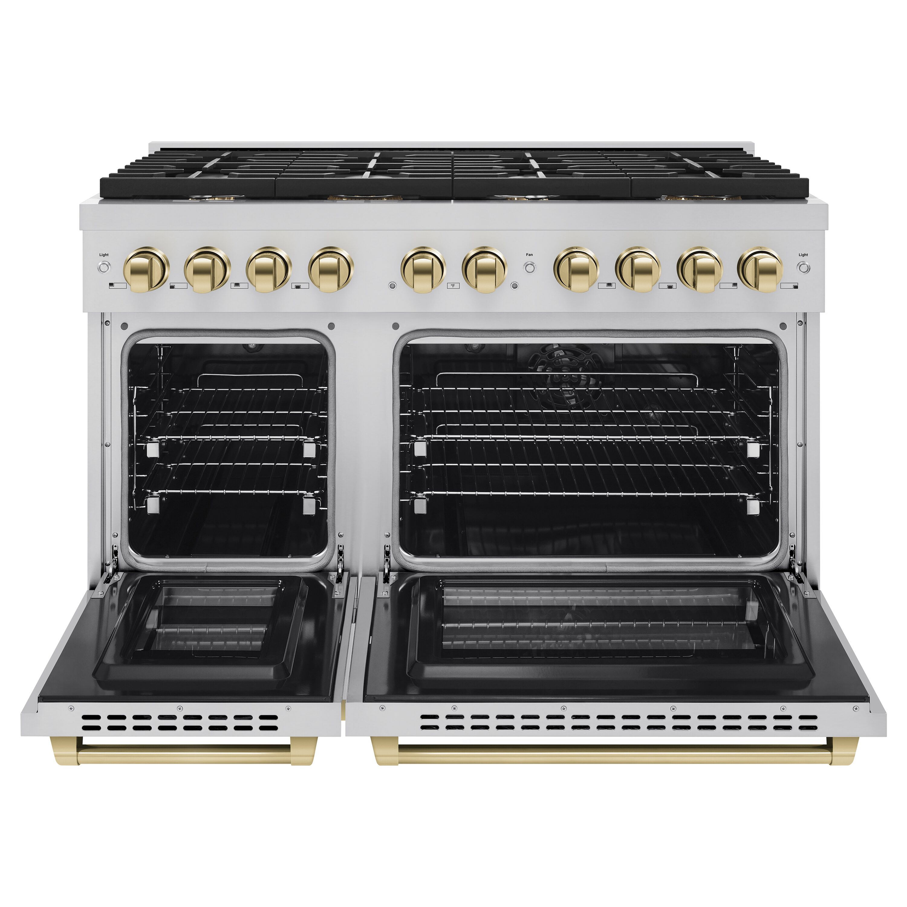 ZLINE KITCHEN & BATH SDRZ-48-G Double-Dual-Fuel-Ranges - View #3