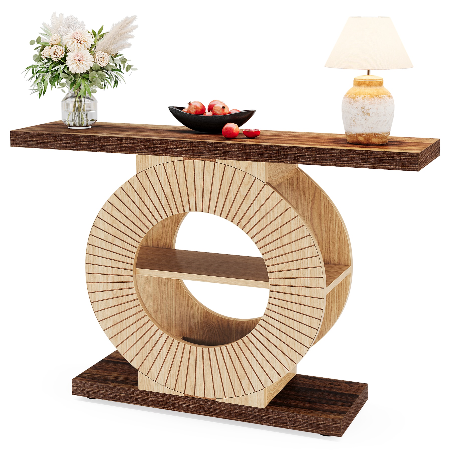 Tribesigns LWFD-JW0756 Console table Farmhouse Finished Console table