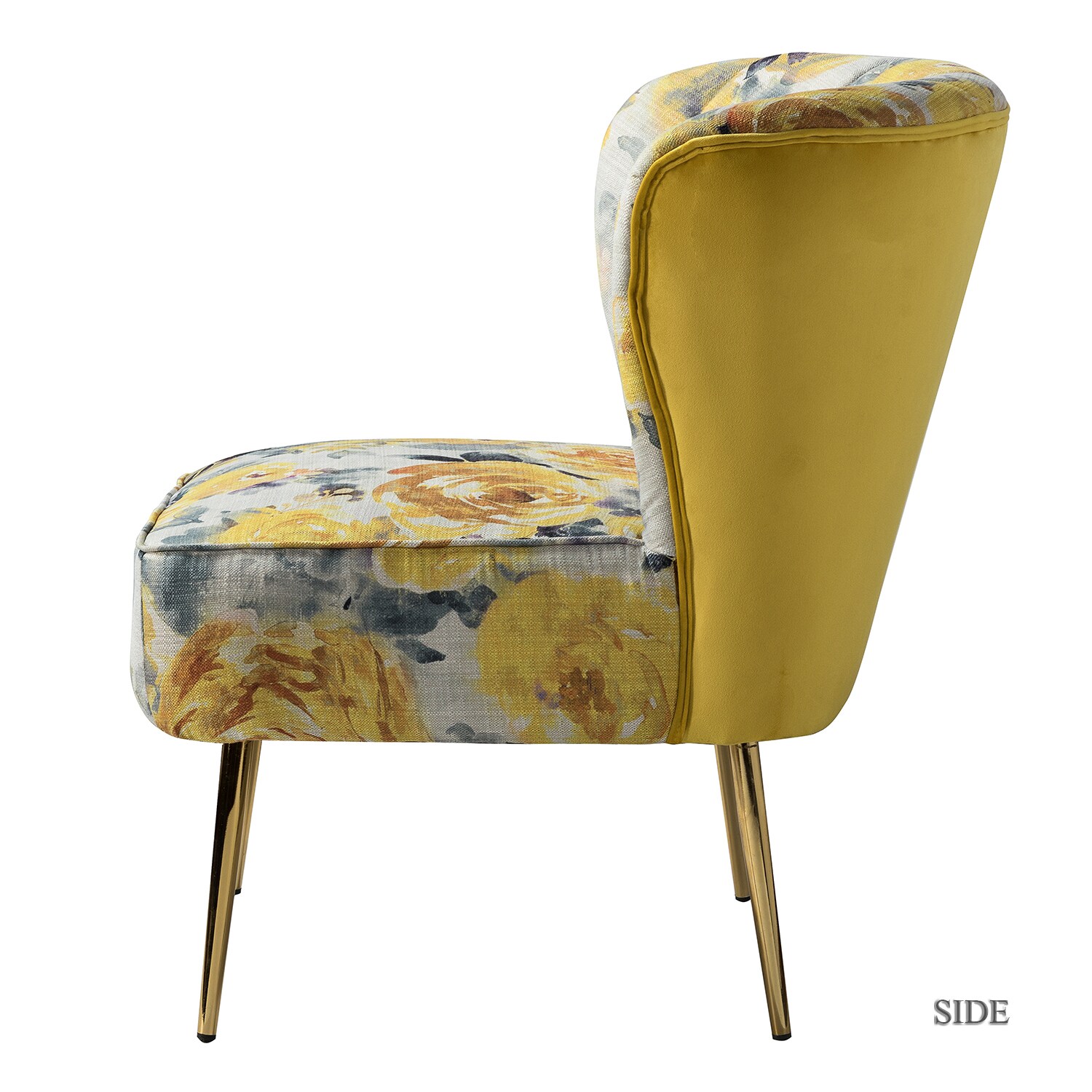 14 Karat Home CHM0015-YELLOW Dining-Chairs - View #3