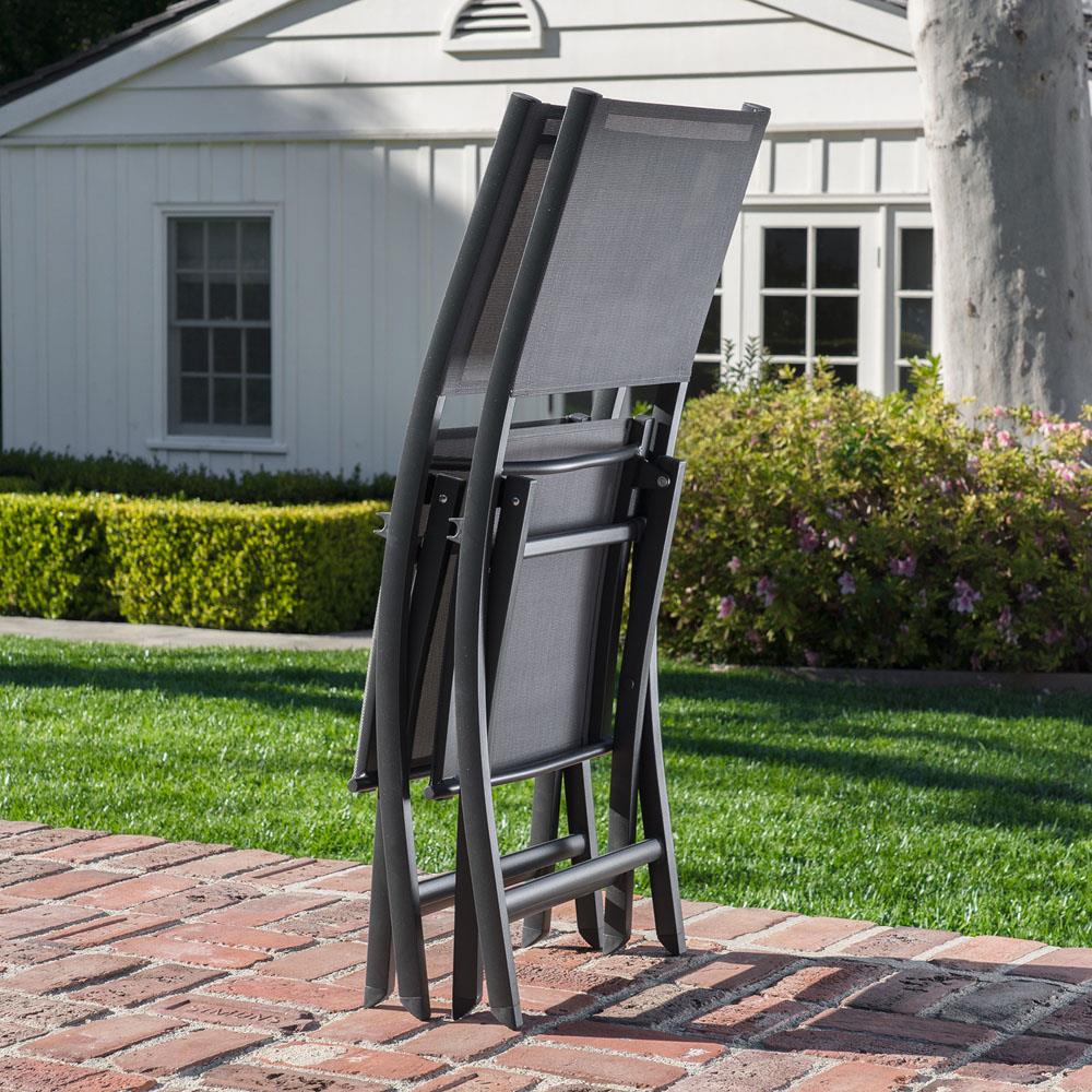 Hanover DAWDN11PCFD-GRY Patio-Dining-Sets - View #14