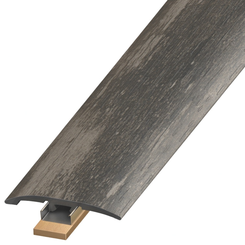 Element Flooring  Iron 1/4-in T x 2-in W x 94-in L Prefinished Vinyl Multi-purpose Floor Moulding Trim