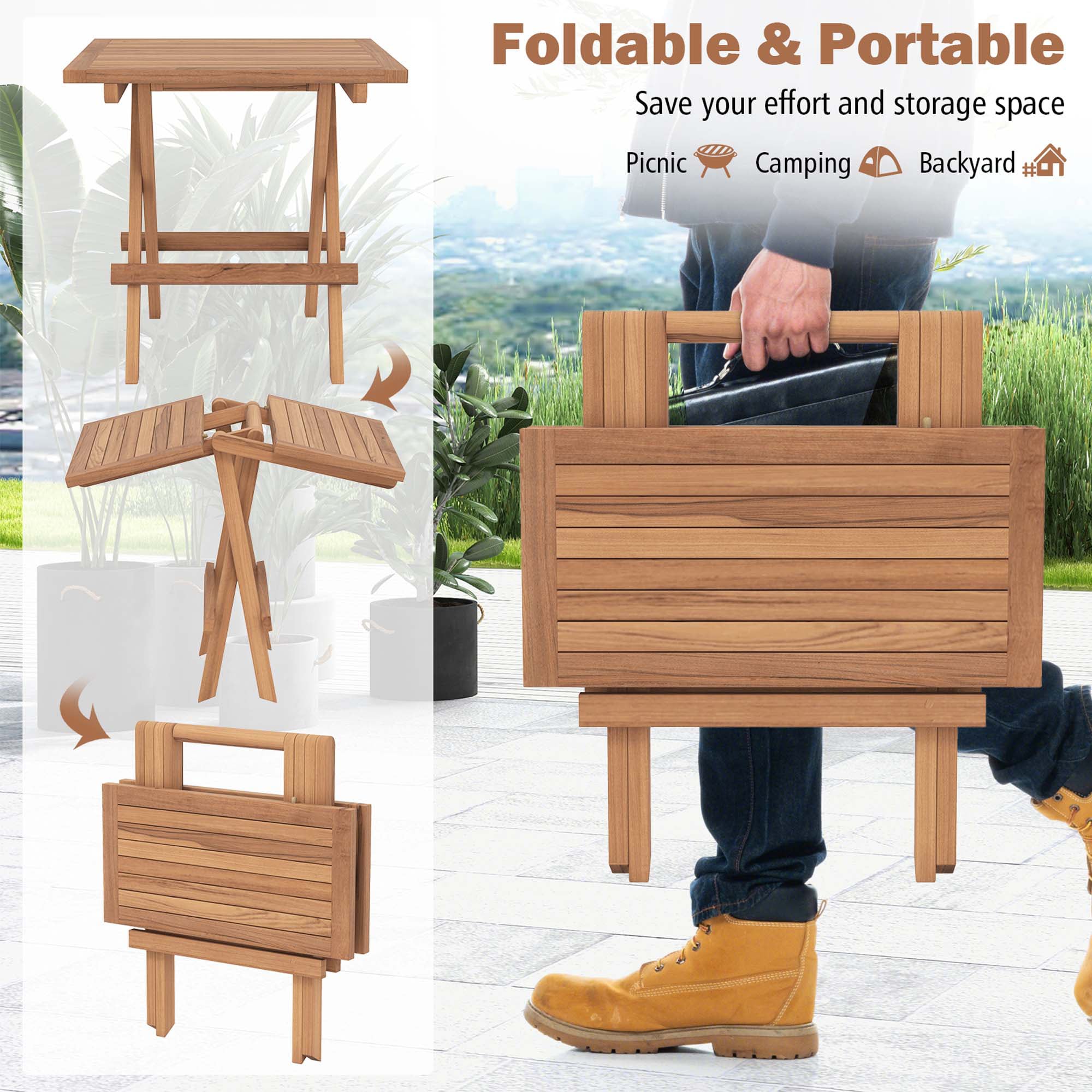 Costway LWS00145 Patio-Tables - View #7