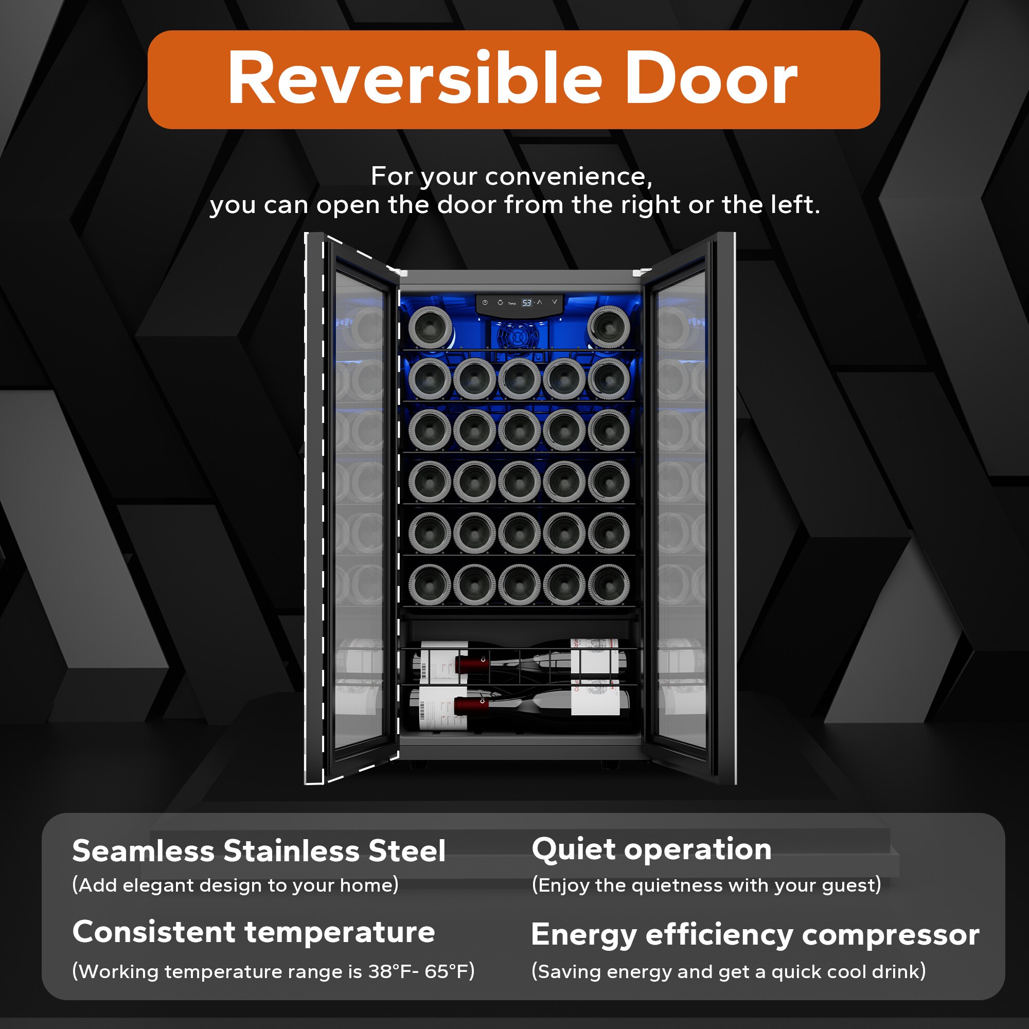 Ca'Lefort CLF-WSJC95-LS Wine-Chillers - View #5