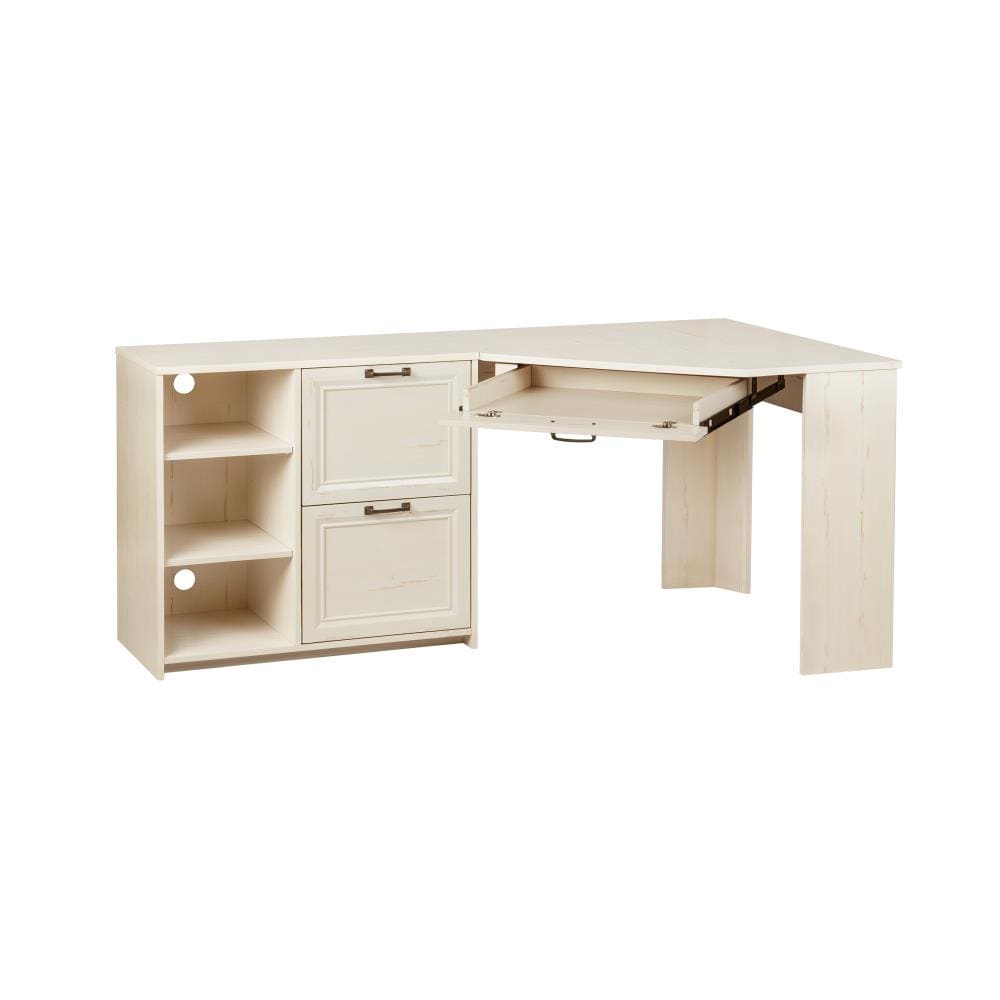 white corner desk lowes