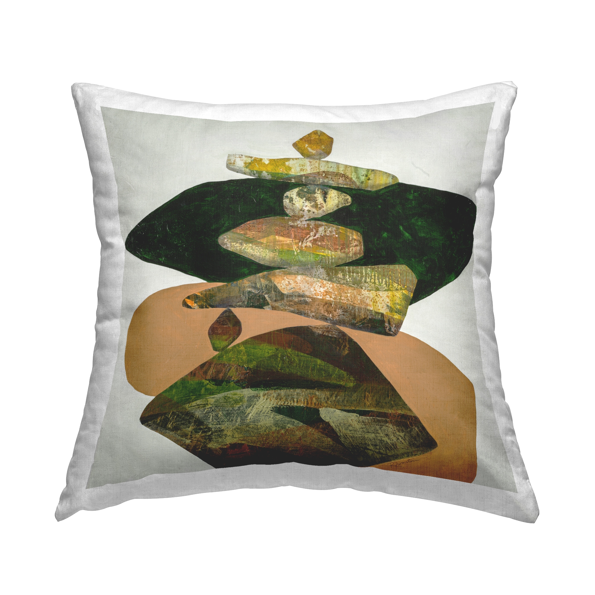 Rock-Shaped Pillows : rock-shaped