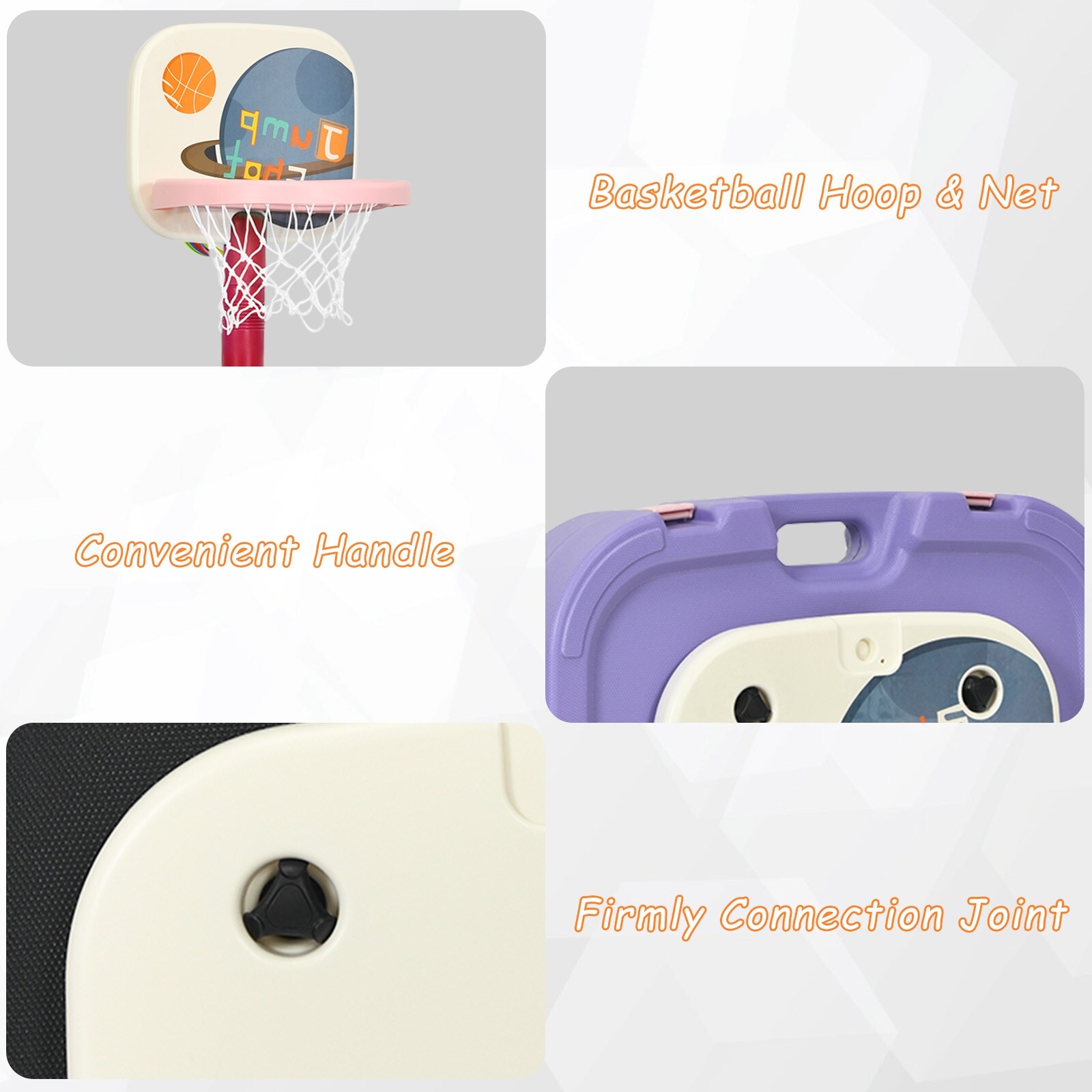 Slickblue D-CO-UP84573PS Basketball-System - View #4