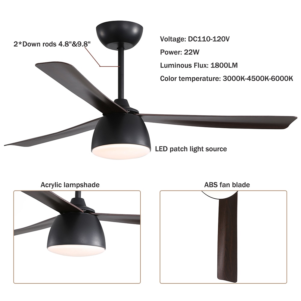 Oukaning JZUCODS7NSHCX Ceiling-Fans - View #5