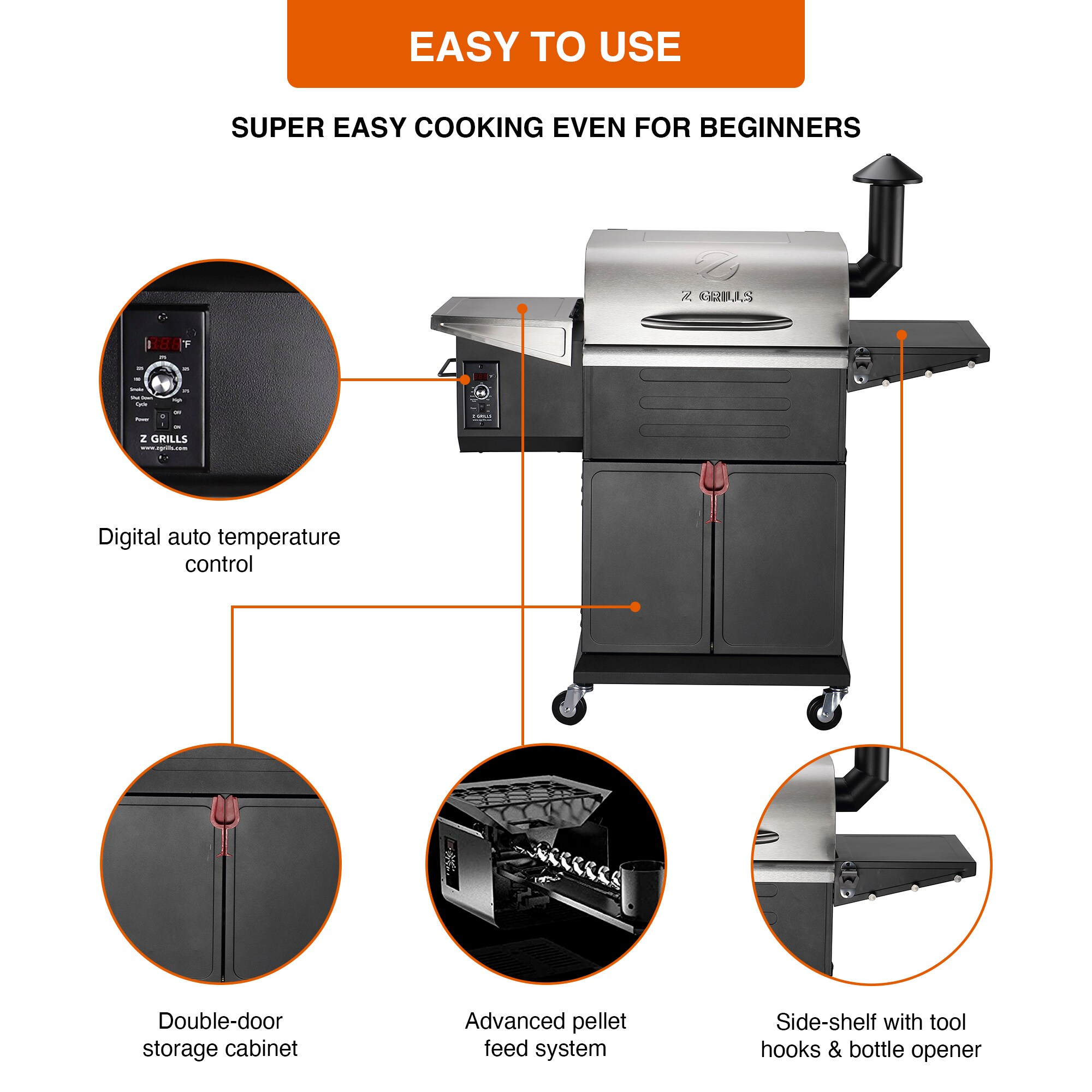 Grill Eléctrico con Recubrimiento Antiadherente 2000 Watts – Suzika