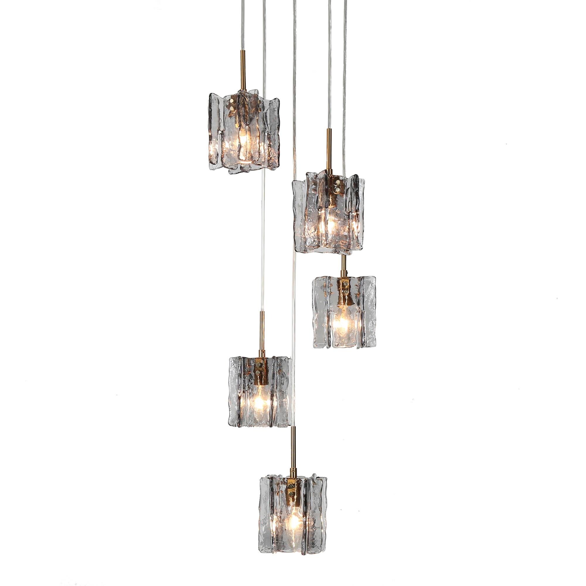 LNC Echonalyri 5 -Light Matte Black Modern/contemporary Crystal For Use in Bedrooms, Dining Rooms, Foyers, Kitchens, Living Rooms Chandelier LNC Echonalyri 5 -Light Matte Black Modern/contemporary Crystal For Use in Bedrooms, Dining Rooms, Foyers, Kitchens, Living Rooms Chandelier