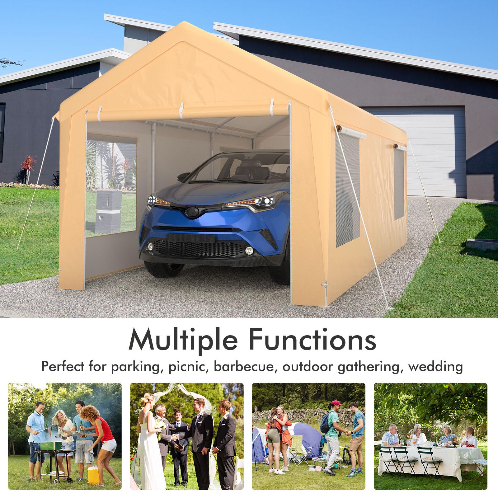 BABOOM BOM-10007YW-CO Carport-Covers - View #10