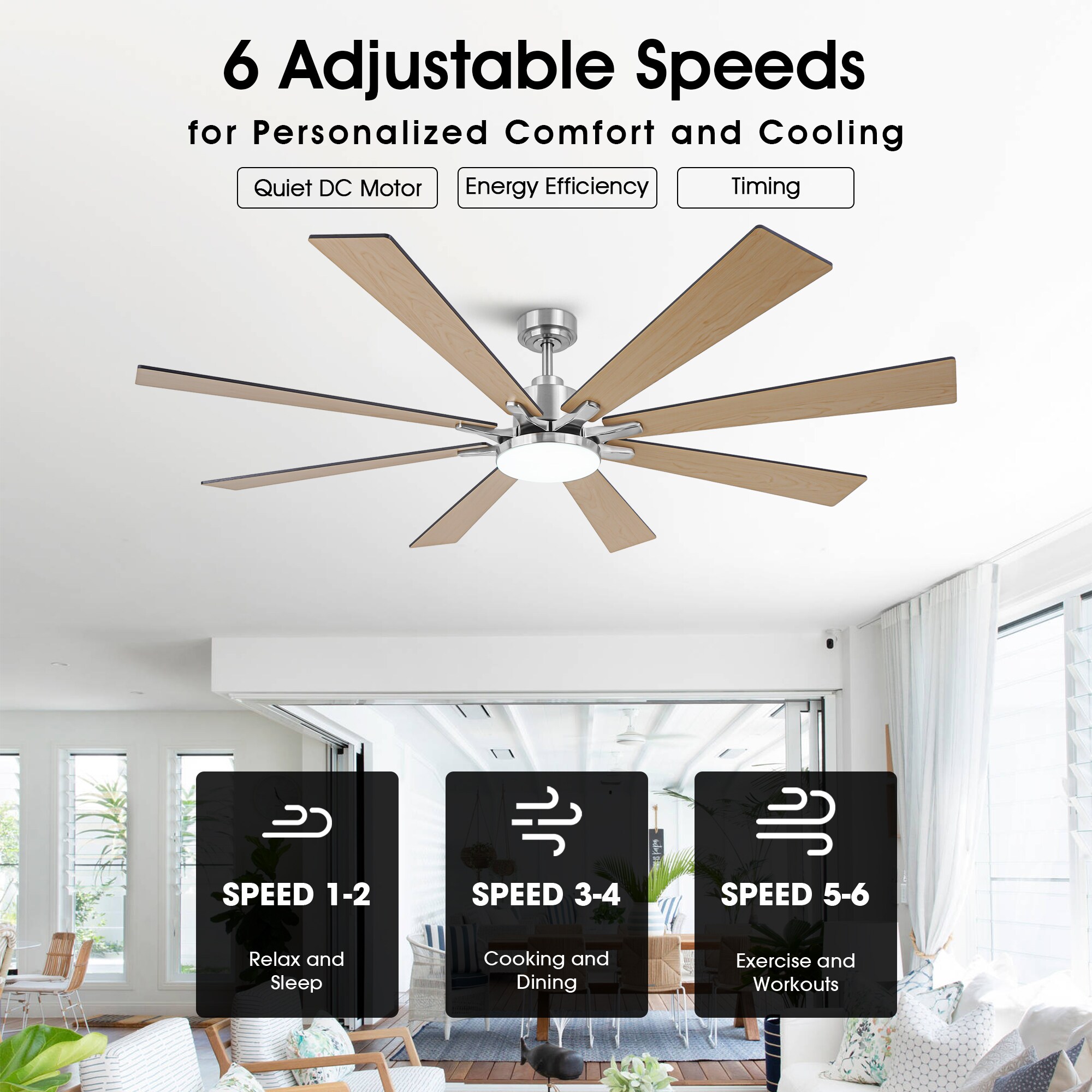 VACZON VZA01A115BN Ceiling-Fans - View #6