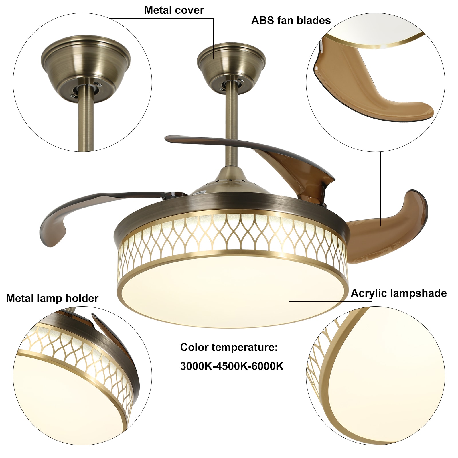 Oukaning HG-HCX-2261 Ceiling-Fans - View #6