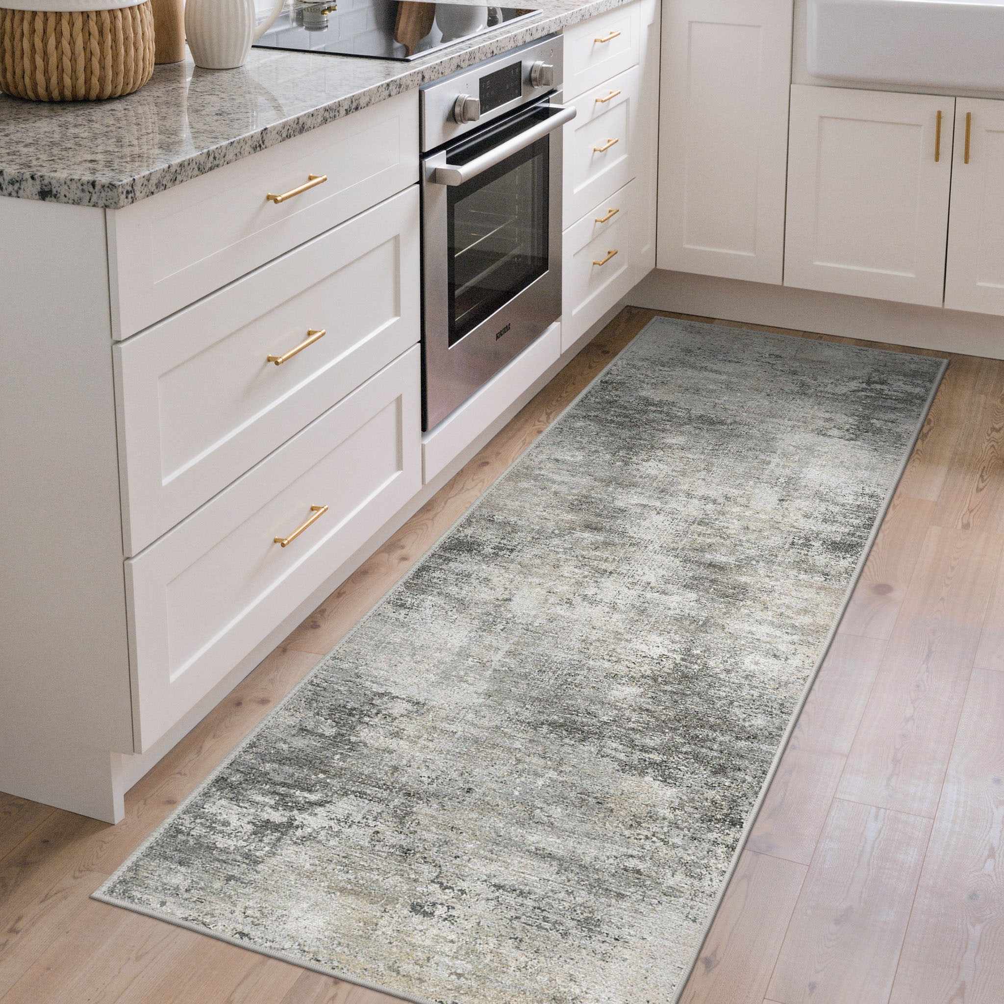 BAVNI ARA004-GREY-2X8 rugs - View #2