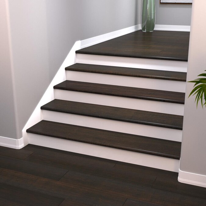 Vintage Port Bamboo Stair Tread, Can Lifeproof Flooring Be Used On Stairs