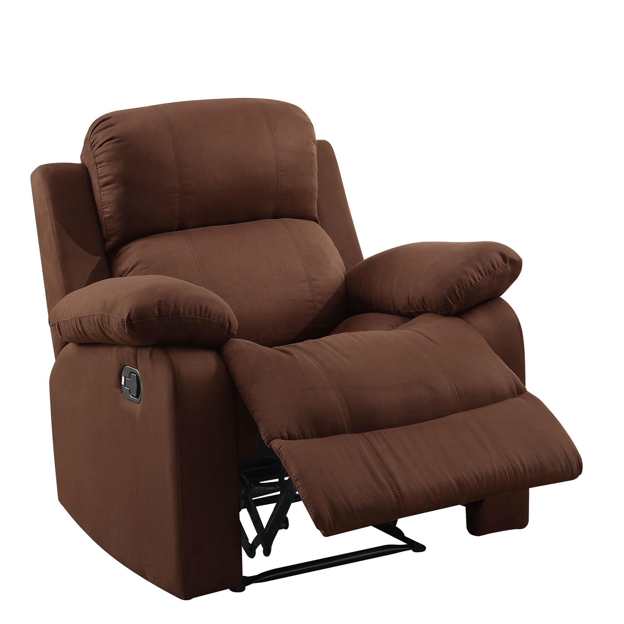 Clihome Beige Ergonomic Velvet Power Lift Recliner Chair for